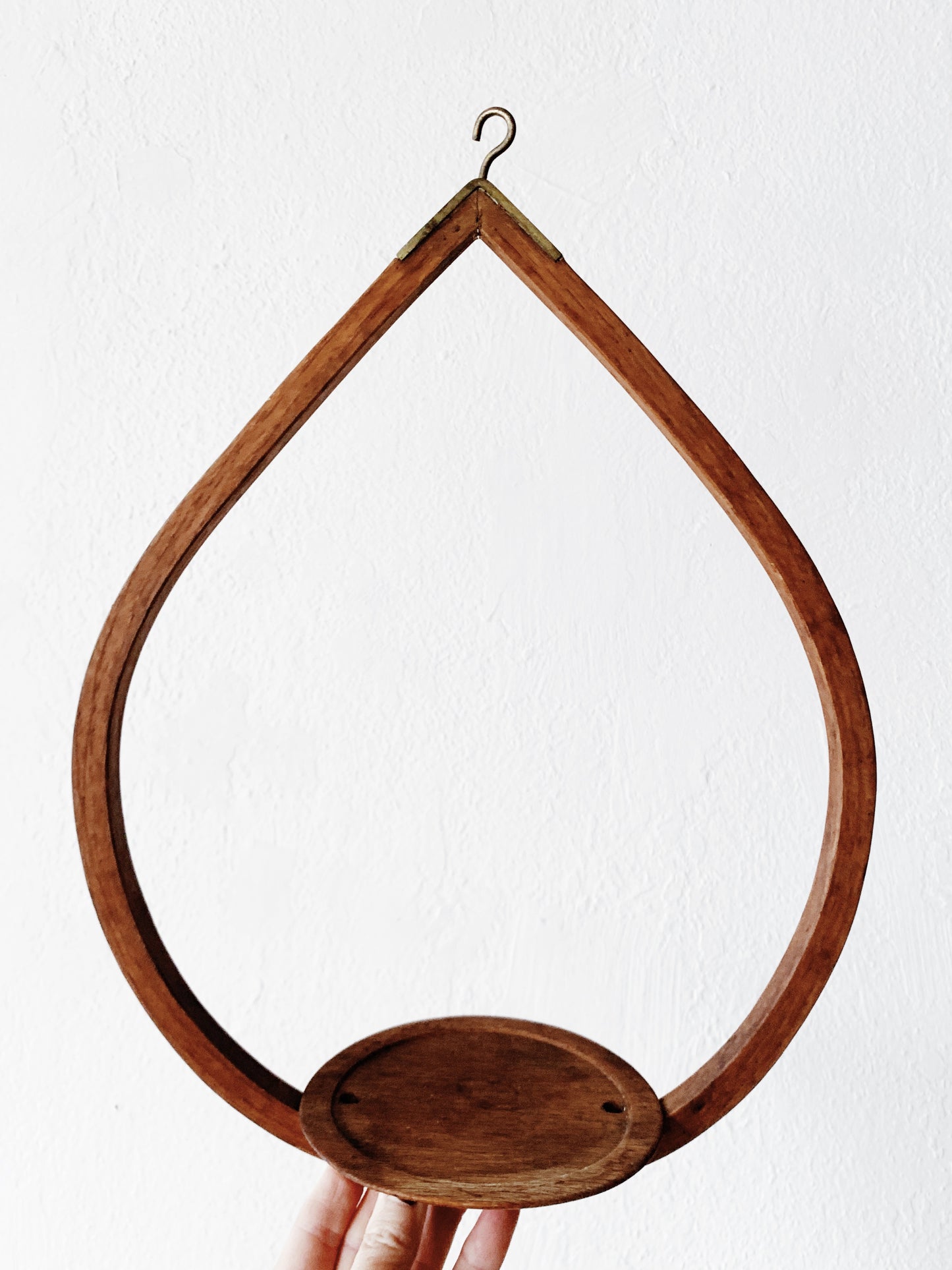 Vintage Wood Plant Hanger