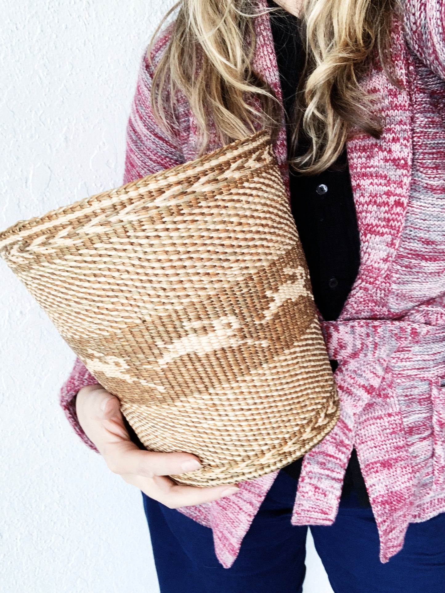 Vintage Woven Basket