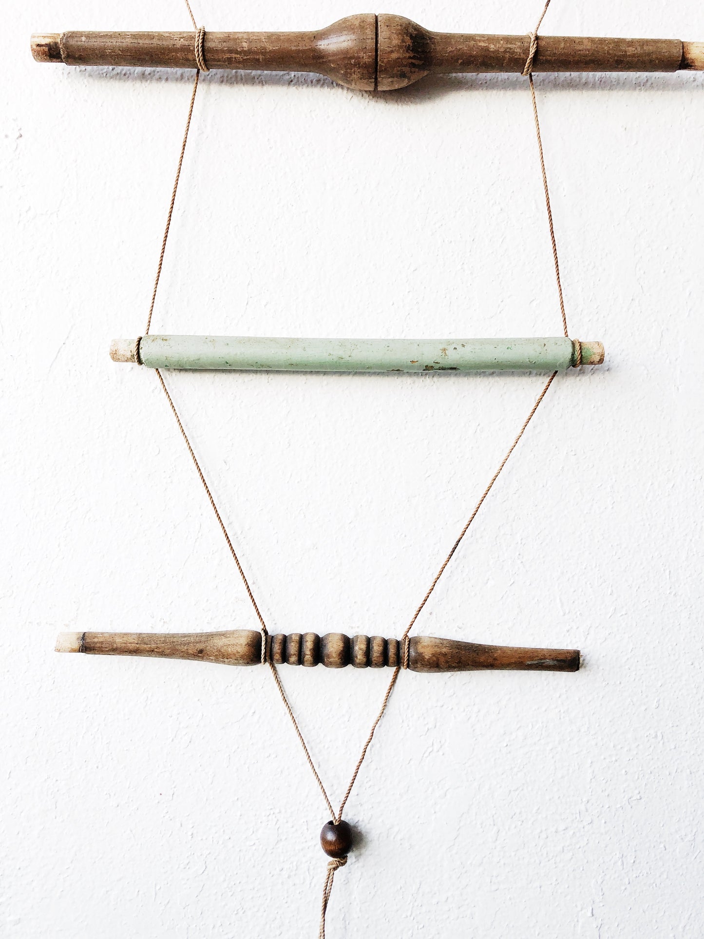 OOAK Handmade Spindle Wall Hanging