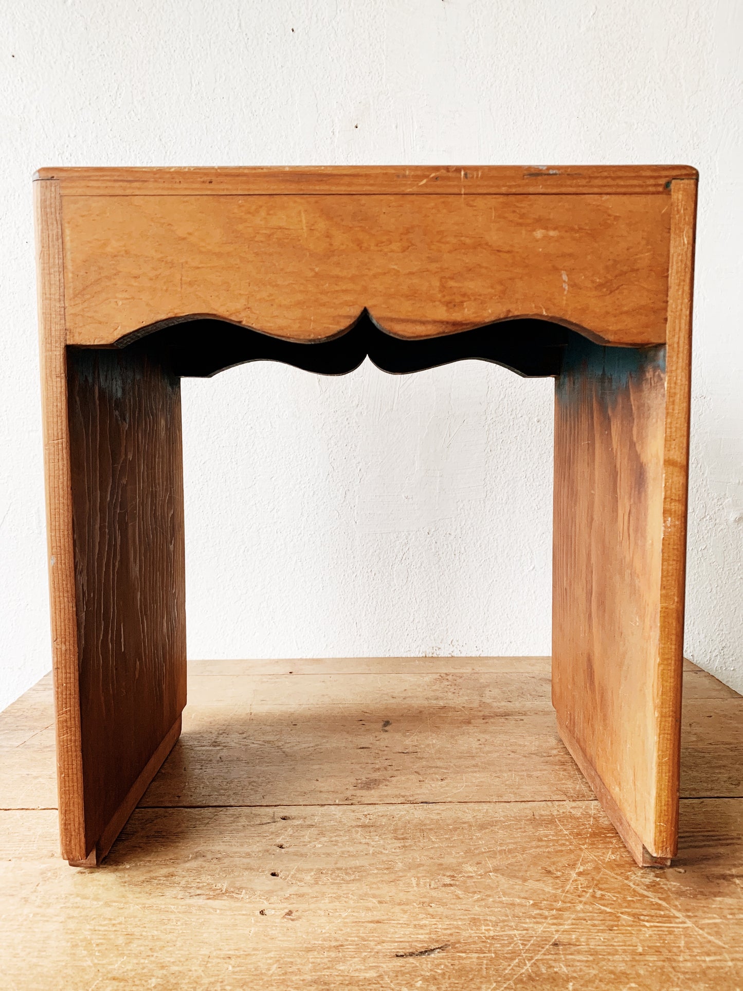 Vintage Wood Stool