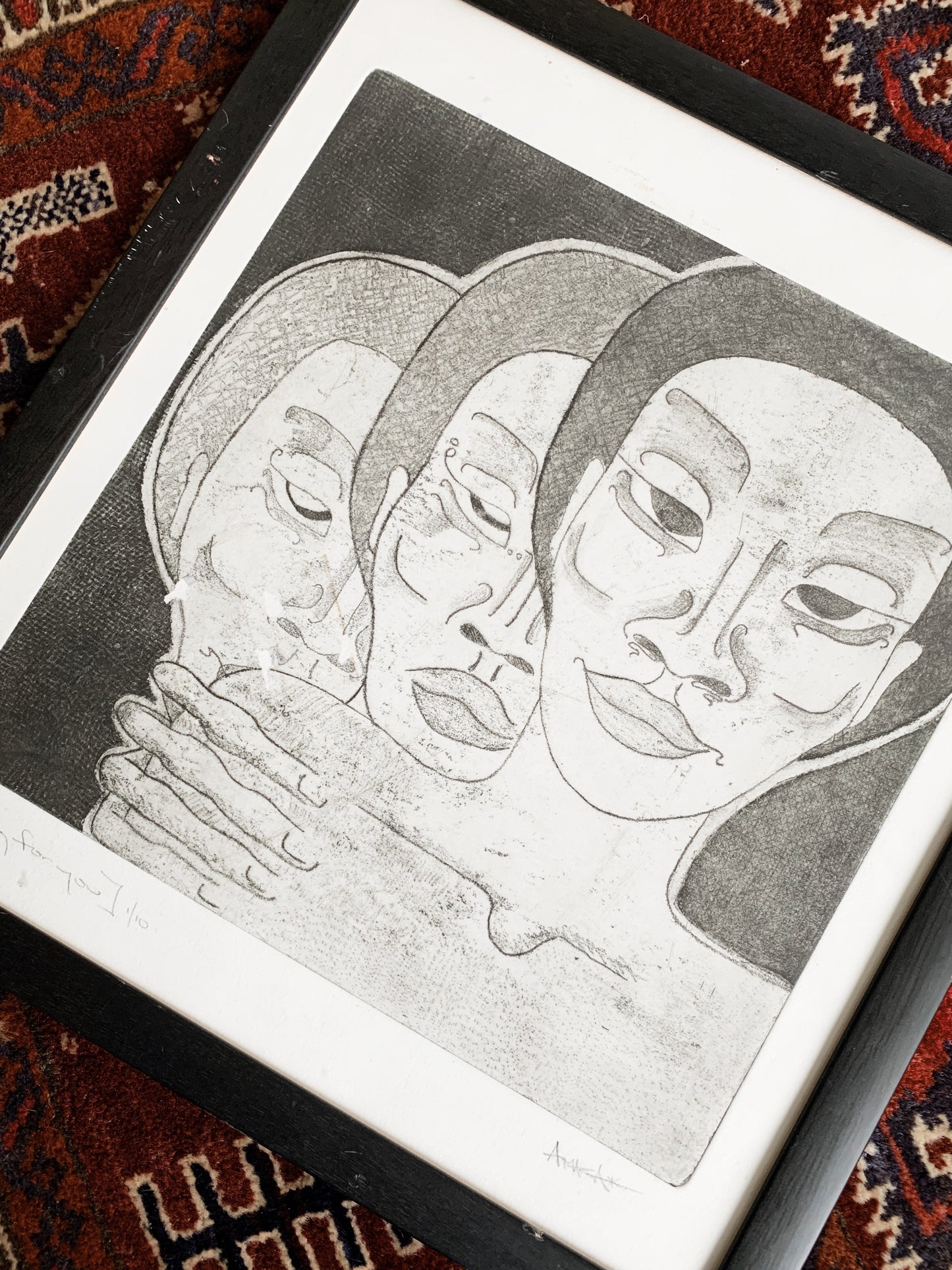 Vintage Original Etching