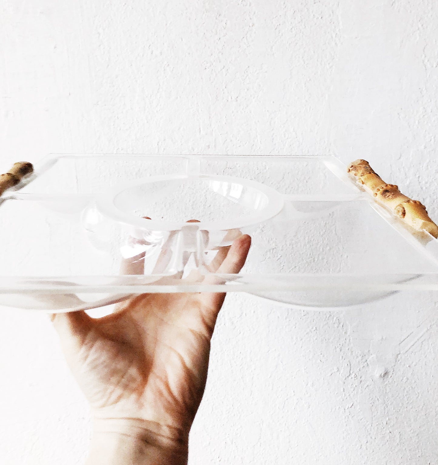 Vintage Lucite Serving Tray