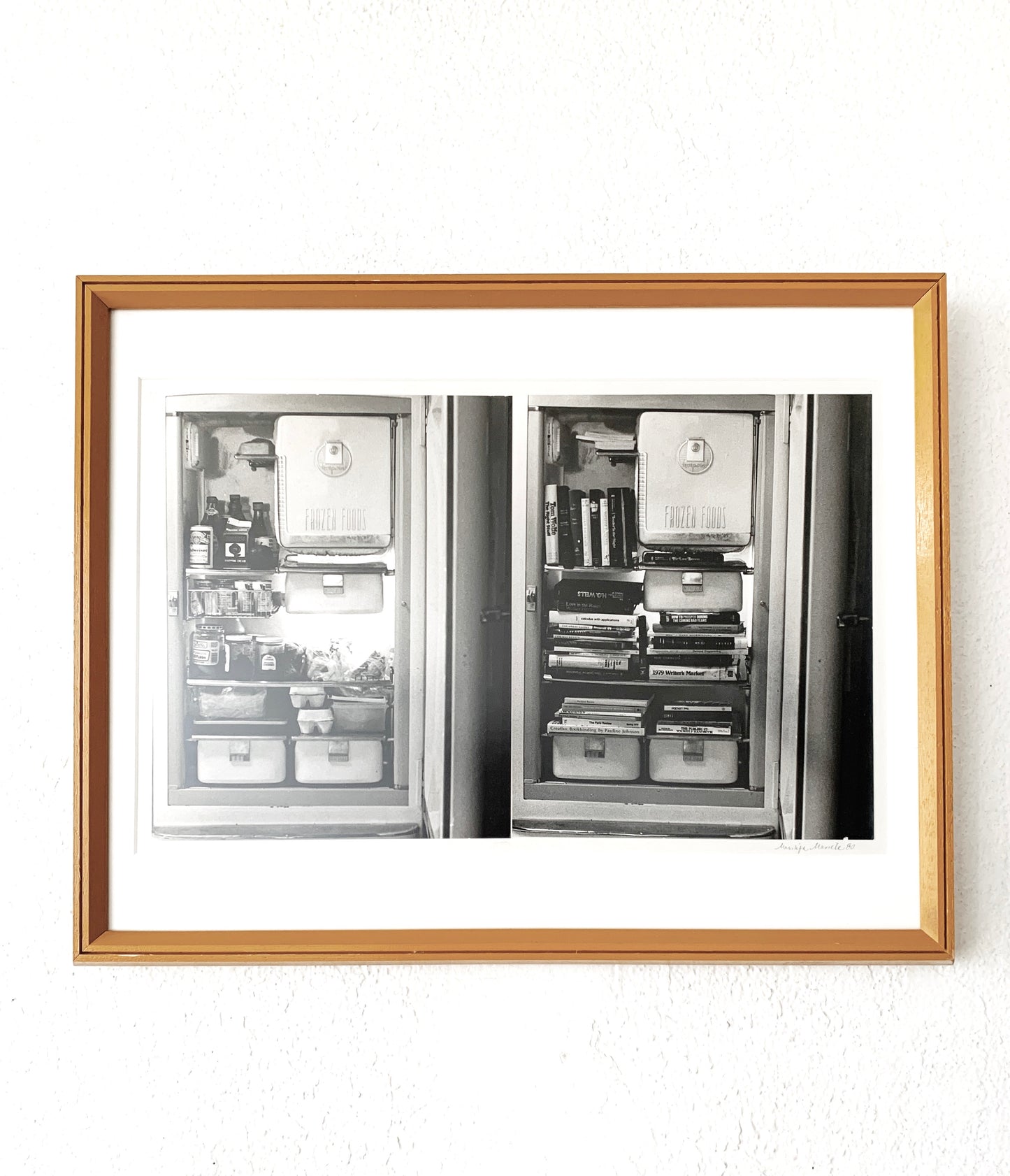 Vintage Marilyn Maricle Framed Photo