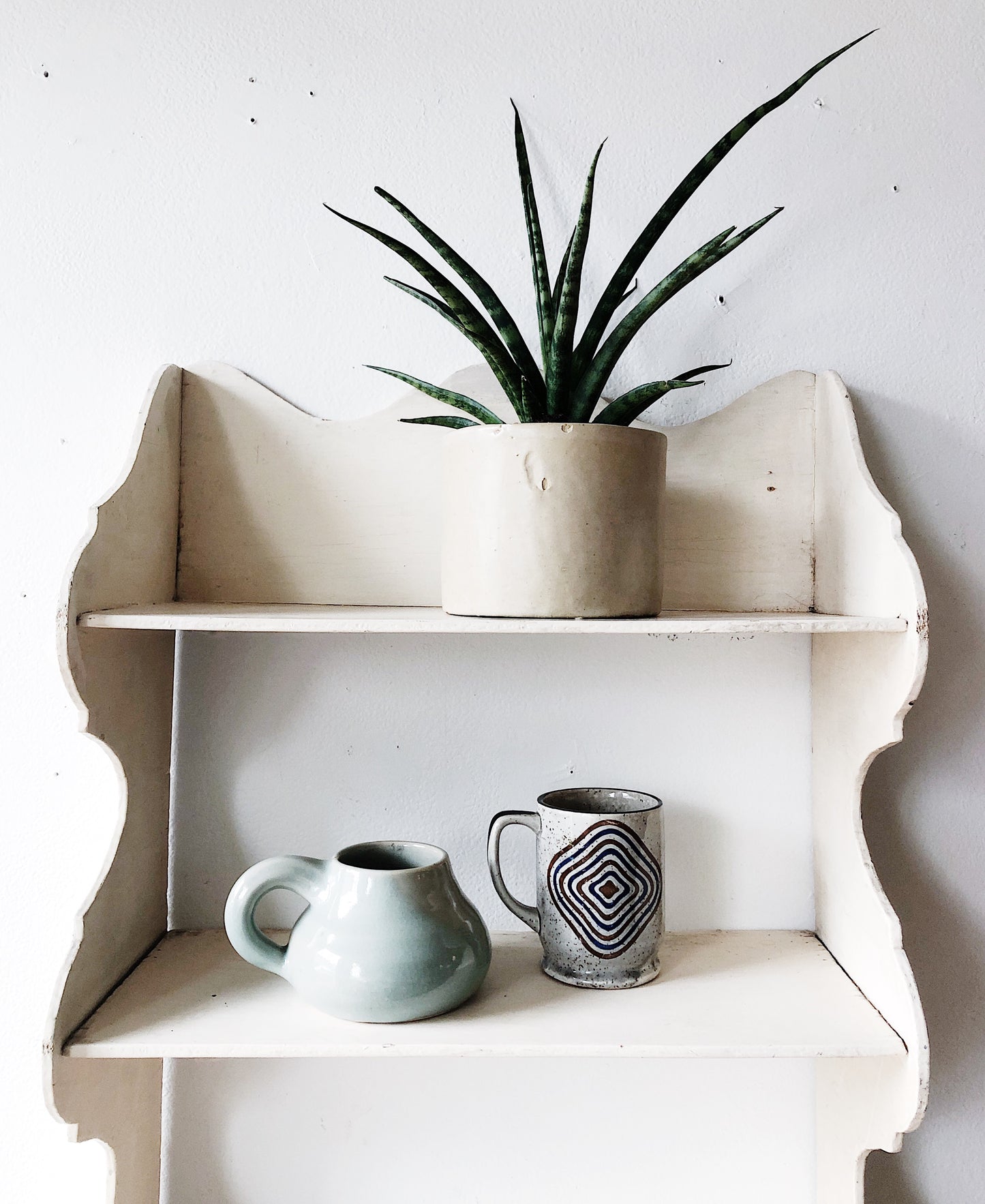 Vintage Farmhouse Wall Shelf