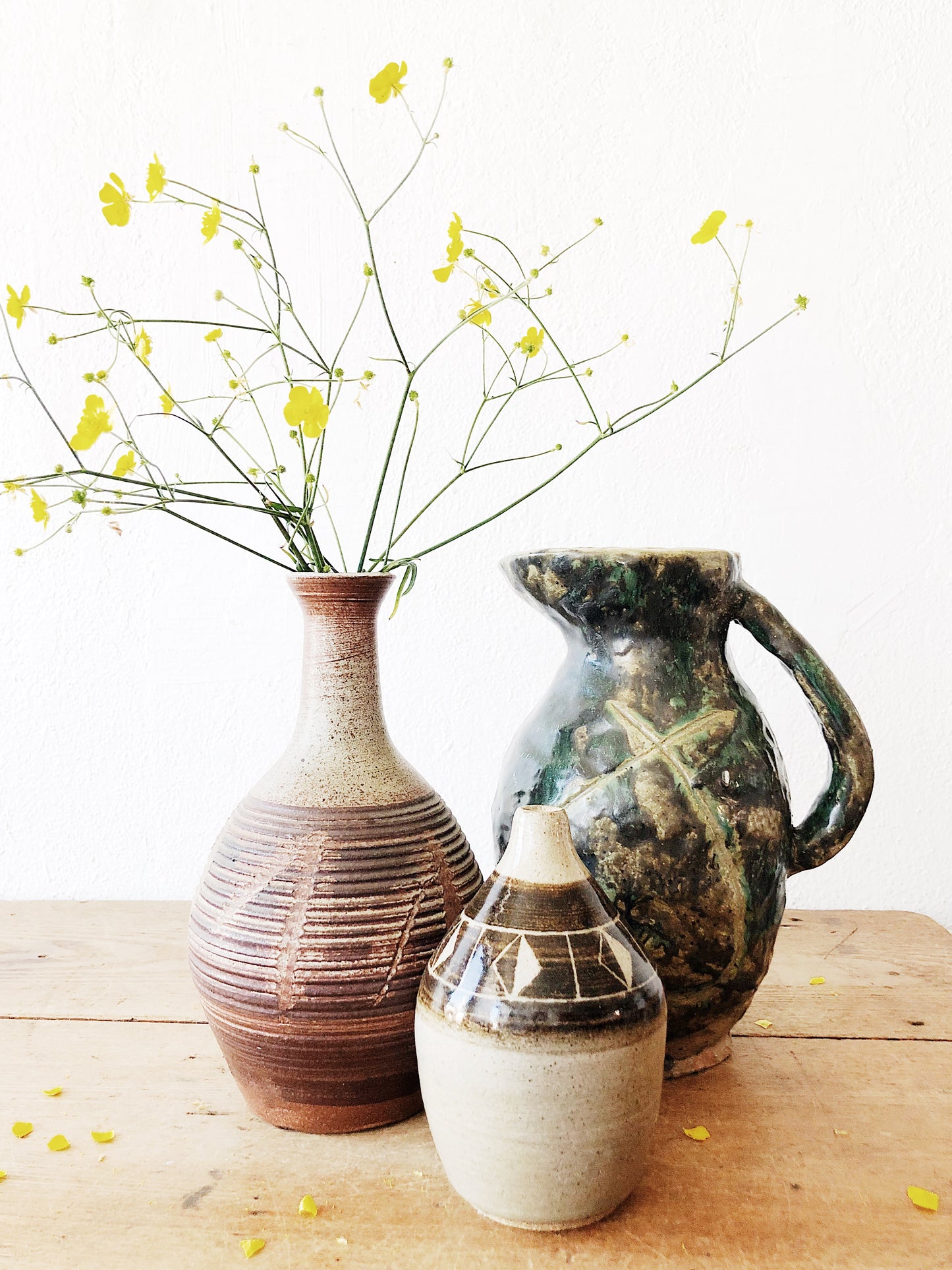 Vintage Handmade Sagrifitto Vase