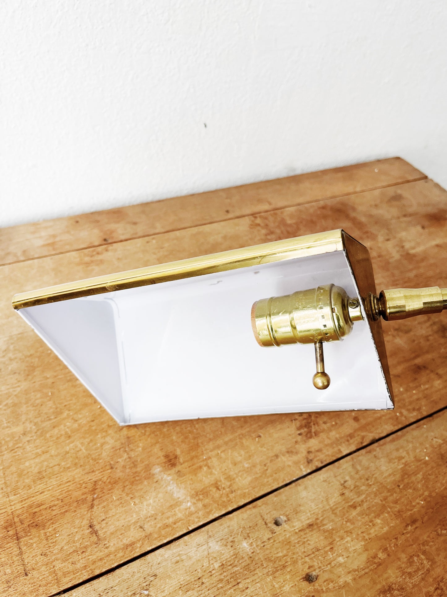 Vintage Brass Sconce Pair