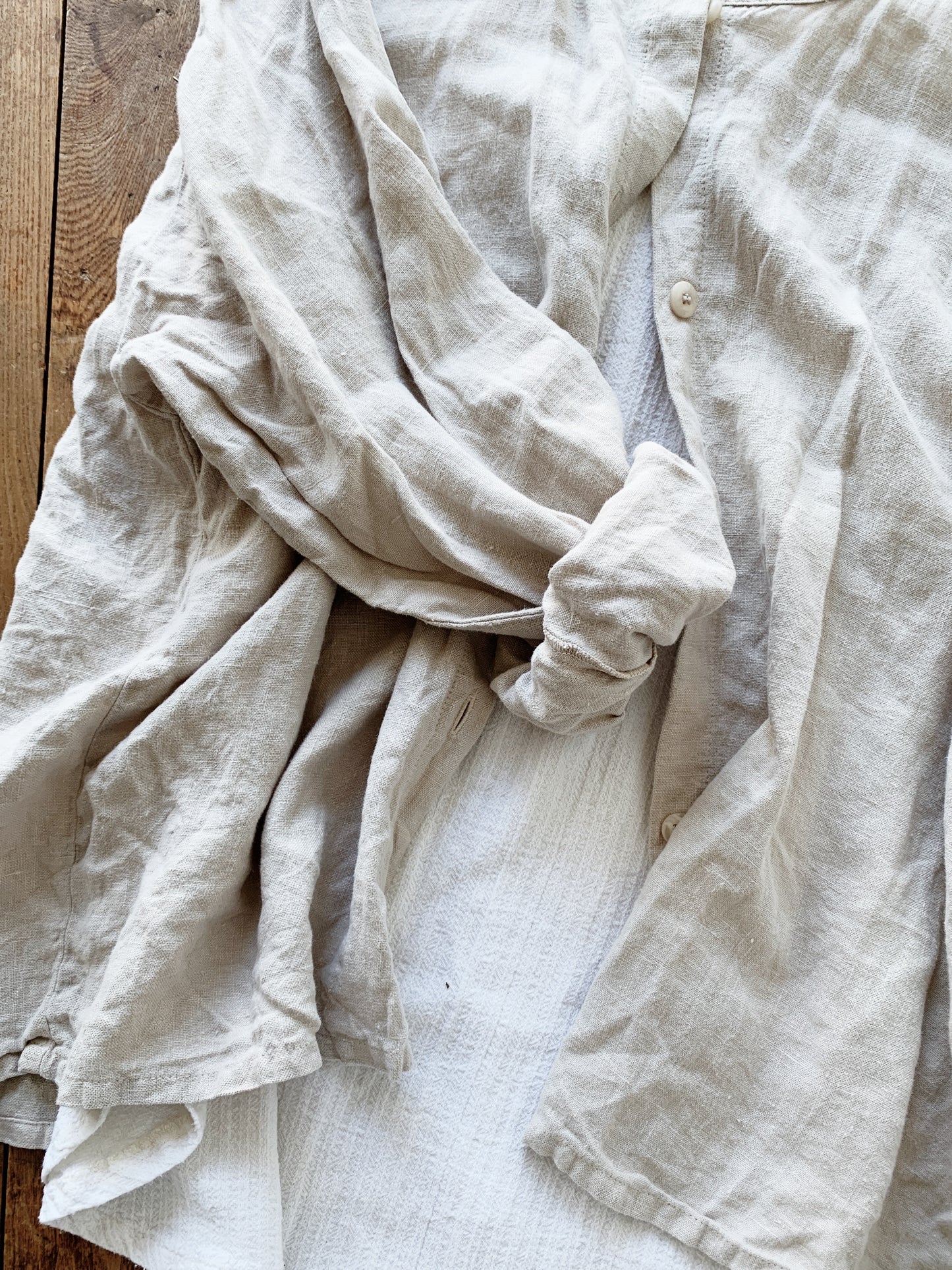 California Made Linen Button Up