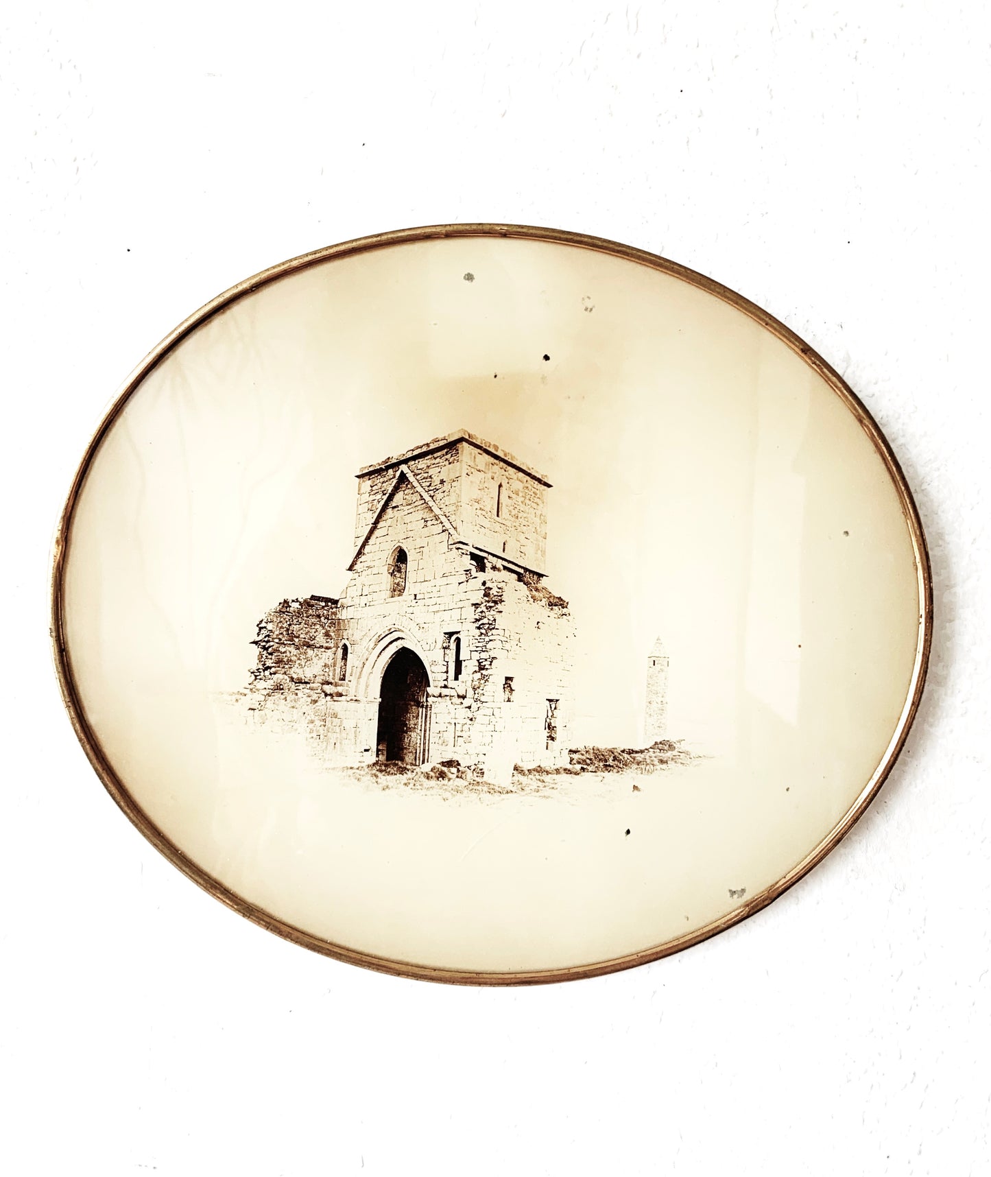 Antique Framed Sepia Photo