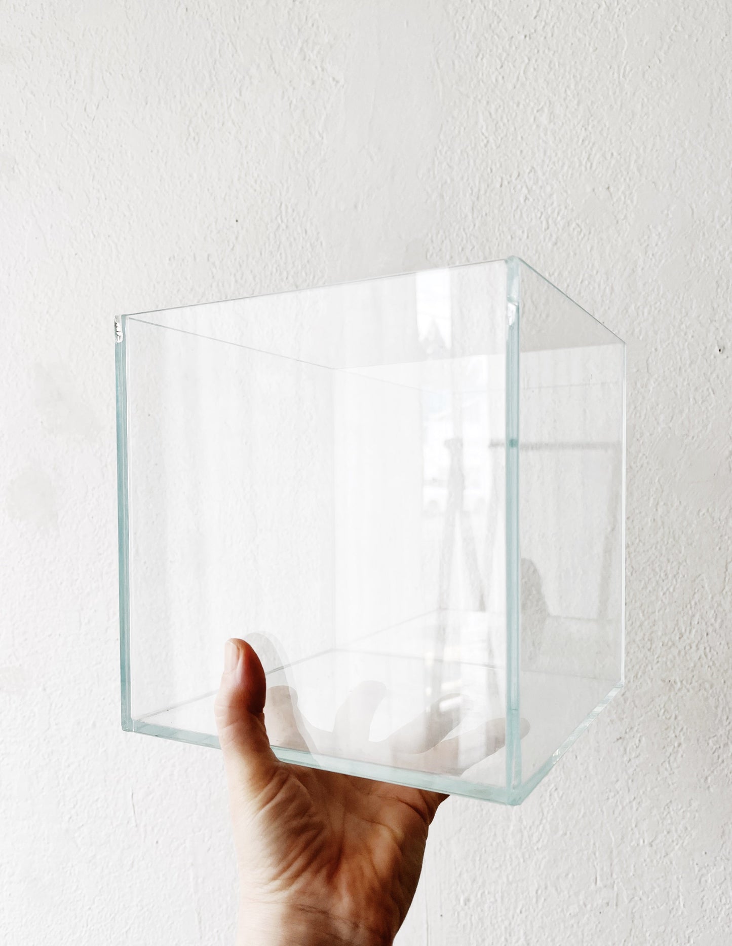 Plate Glass Display Cube