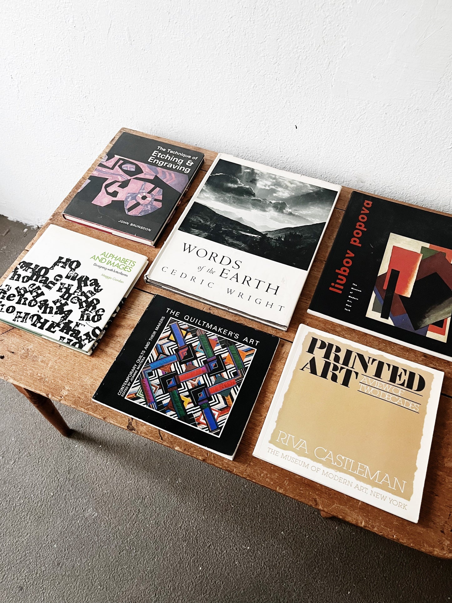 Vintage Popova MOMA Art Book