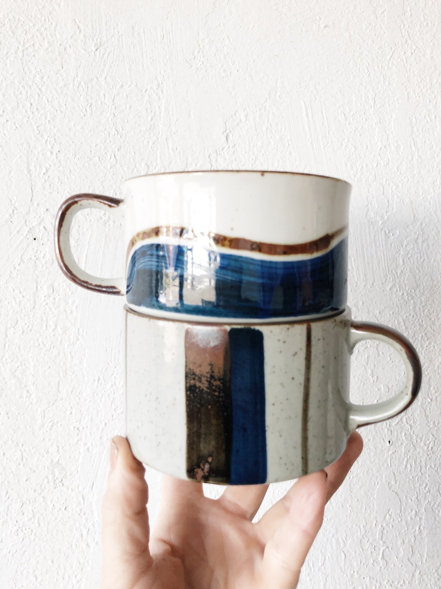 1970’s Japanese Ceramic Soup Mugs