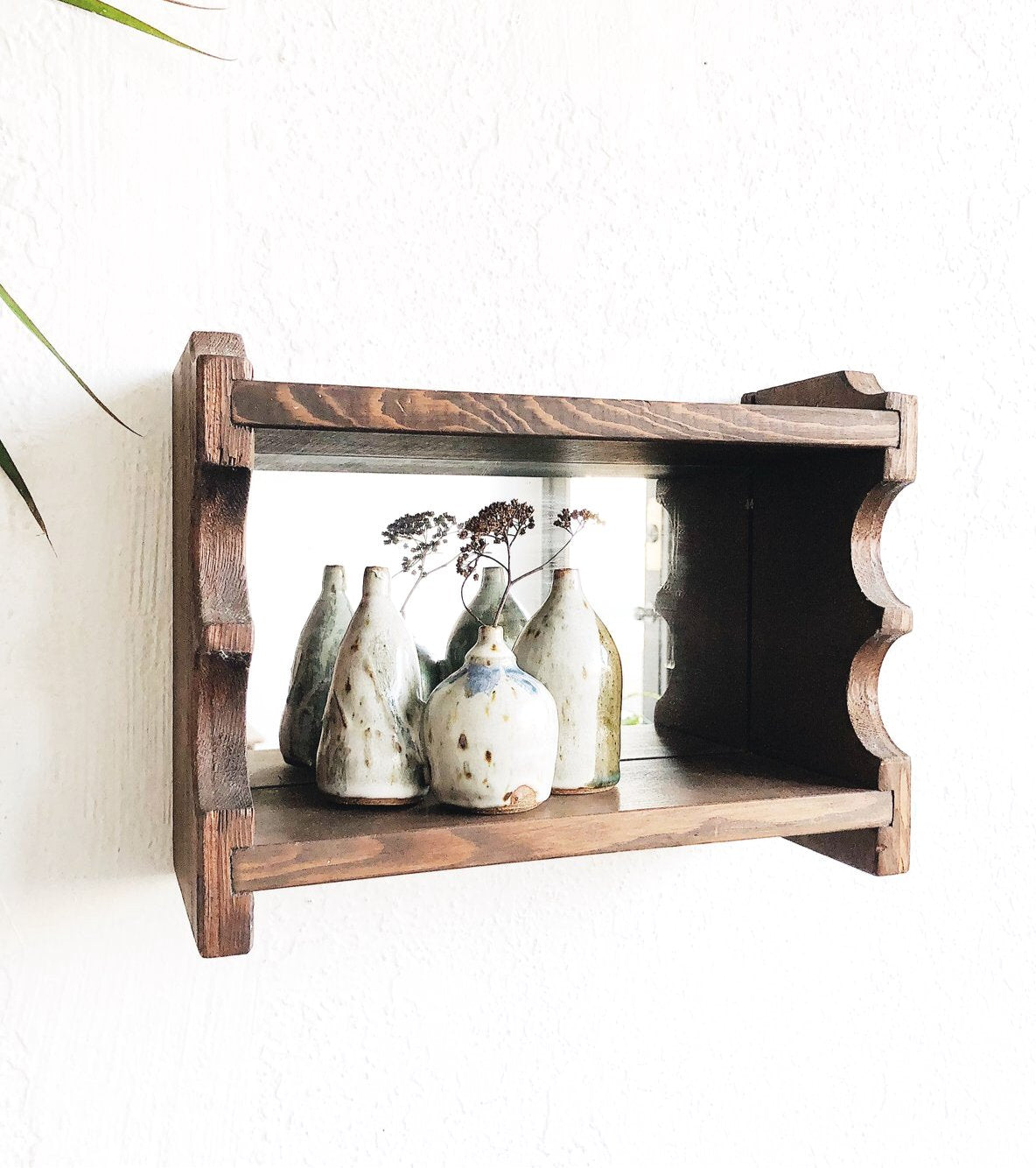 Petite Mirrored Shelf