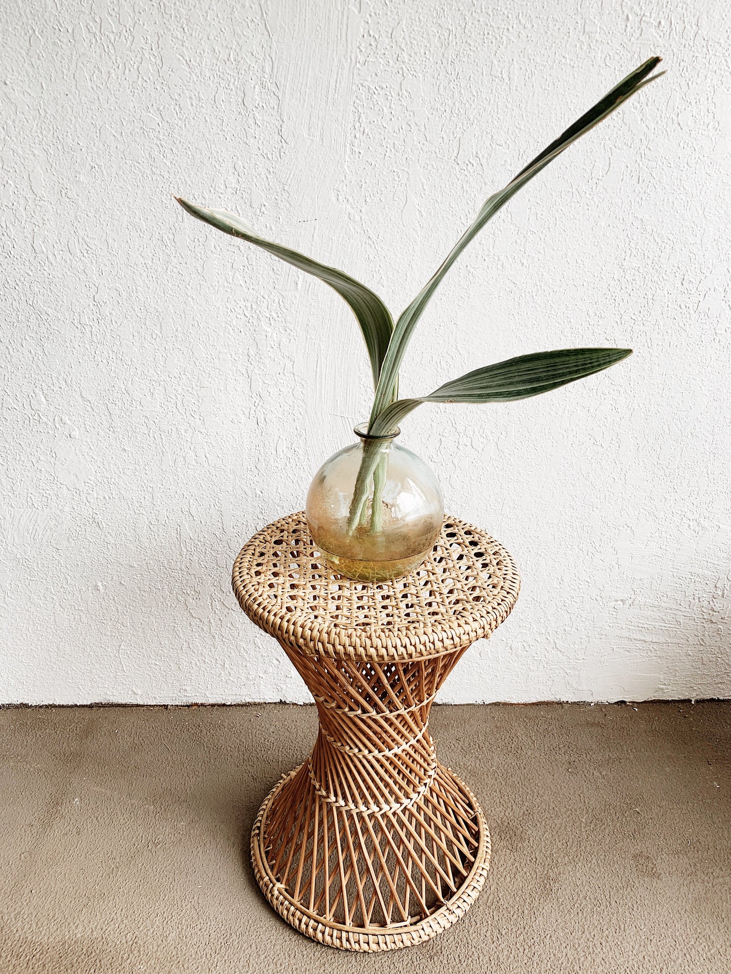 Vintage Wicker Stand