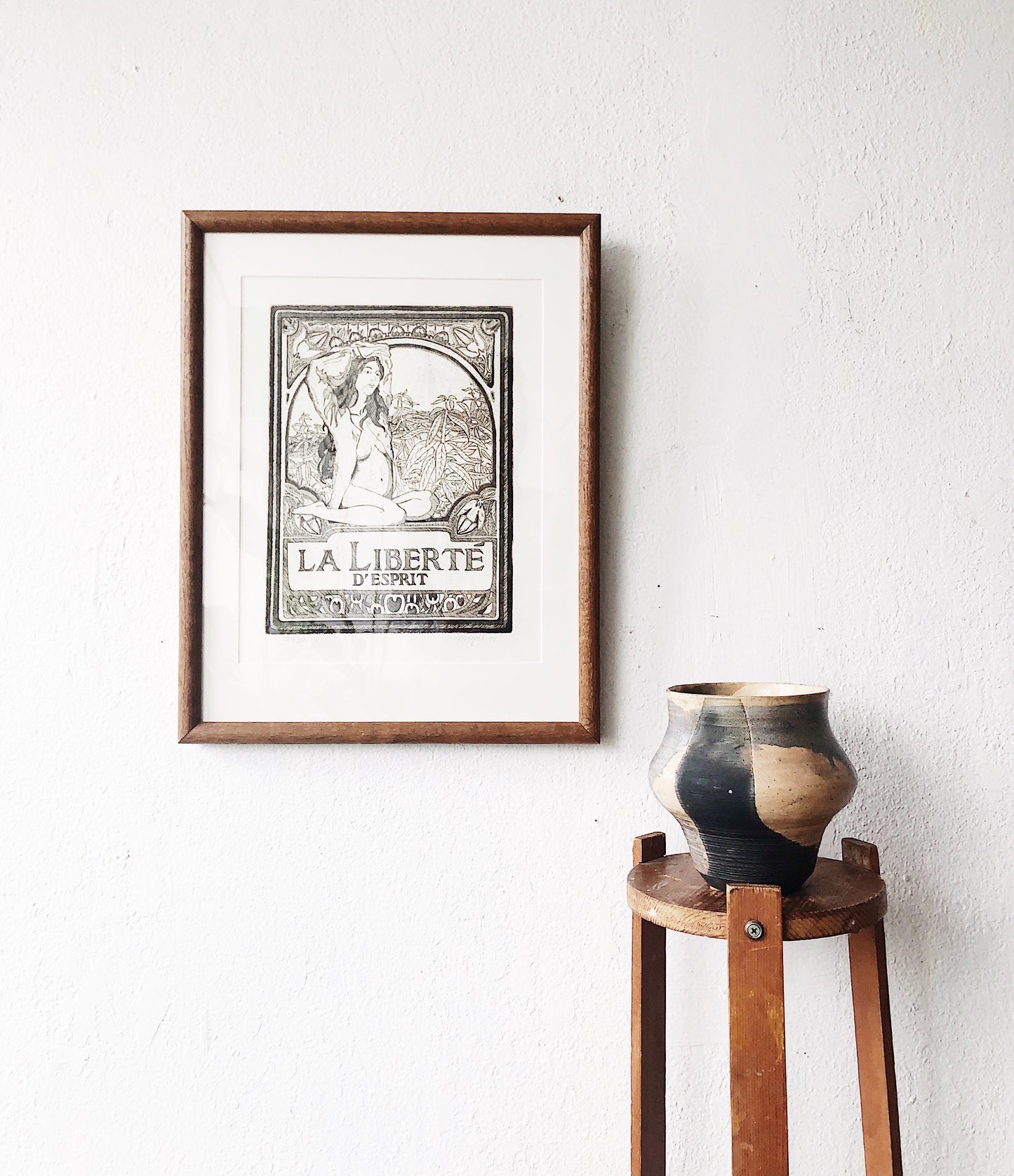 Vintage 1970s Original Etching