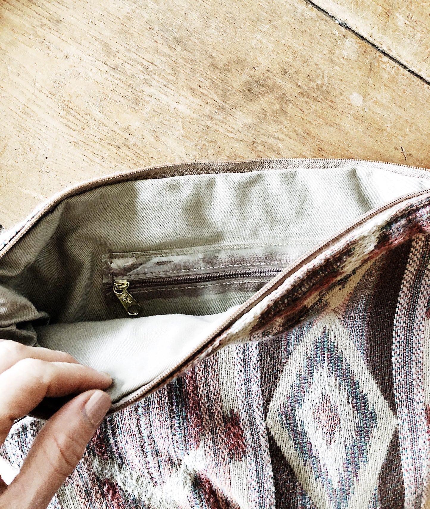 Vintage Woven Cotton Bag