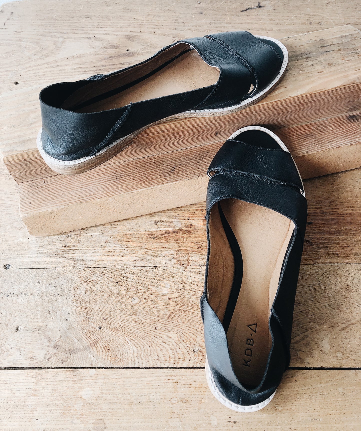 Handmade KDB Leather Flats
