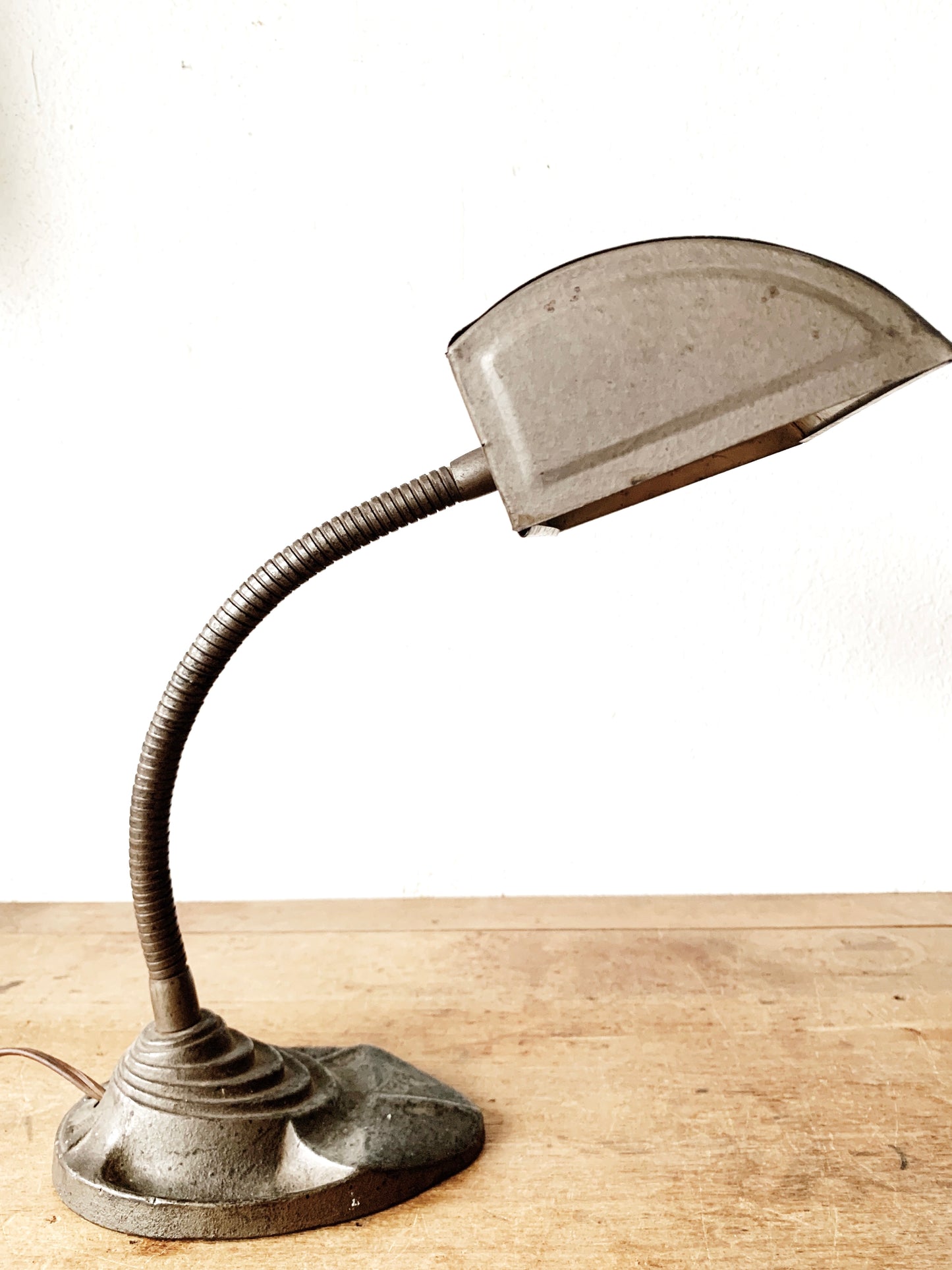 Antique Metal Desk Lamp
