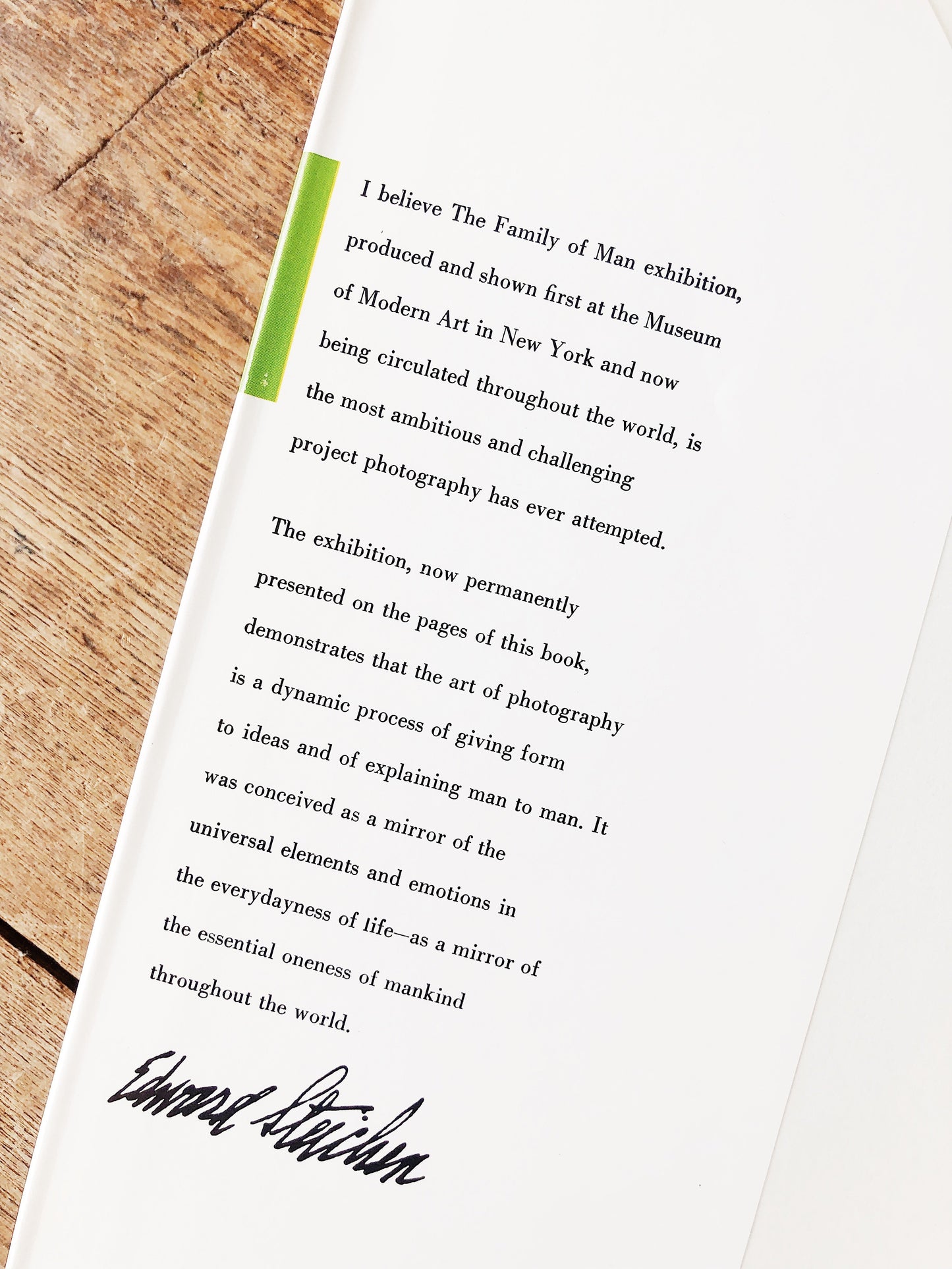 Vintage Family of Man Photographic Art Book