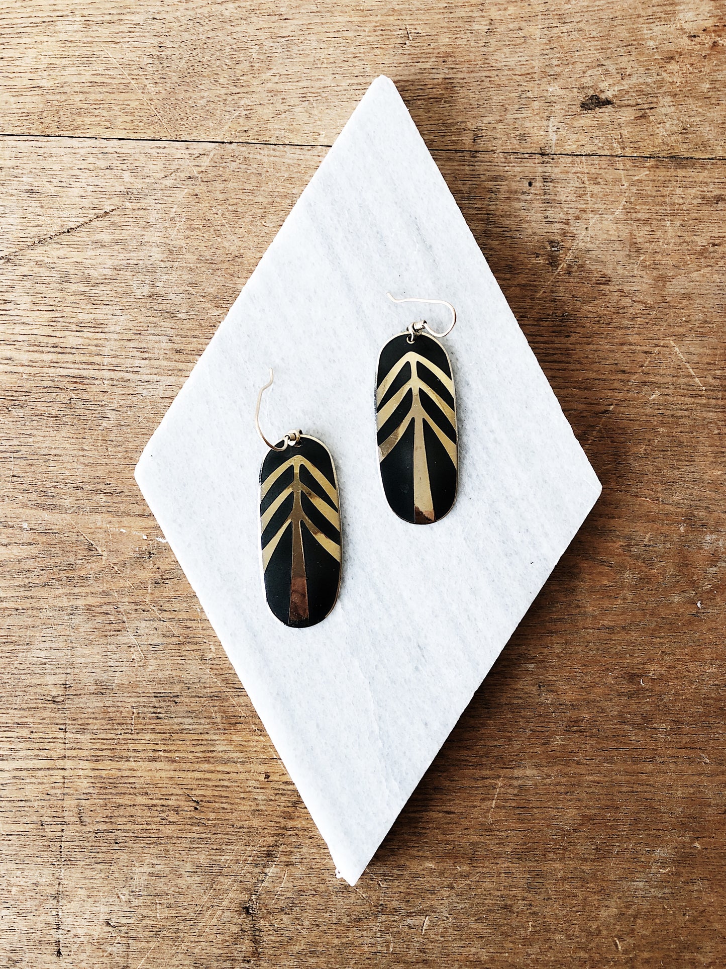 Vintage Laurel Burch Enamel Earrings