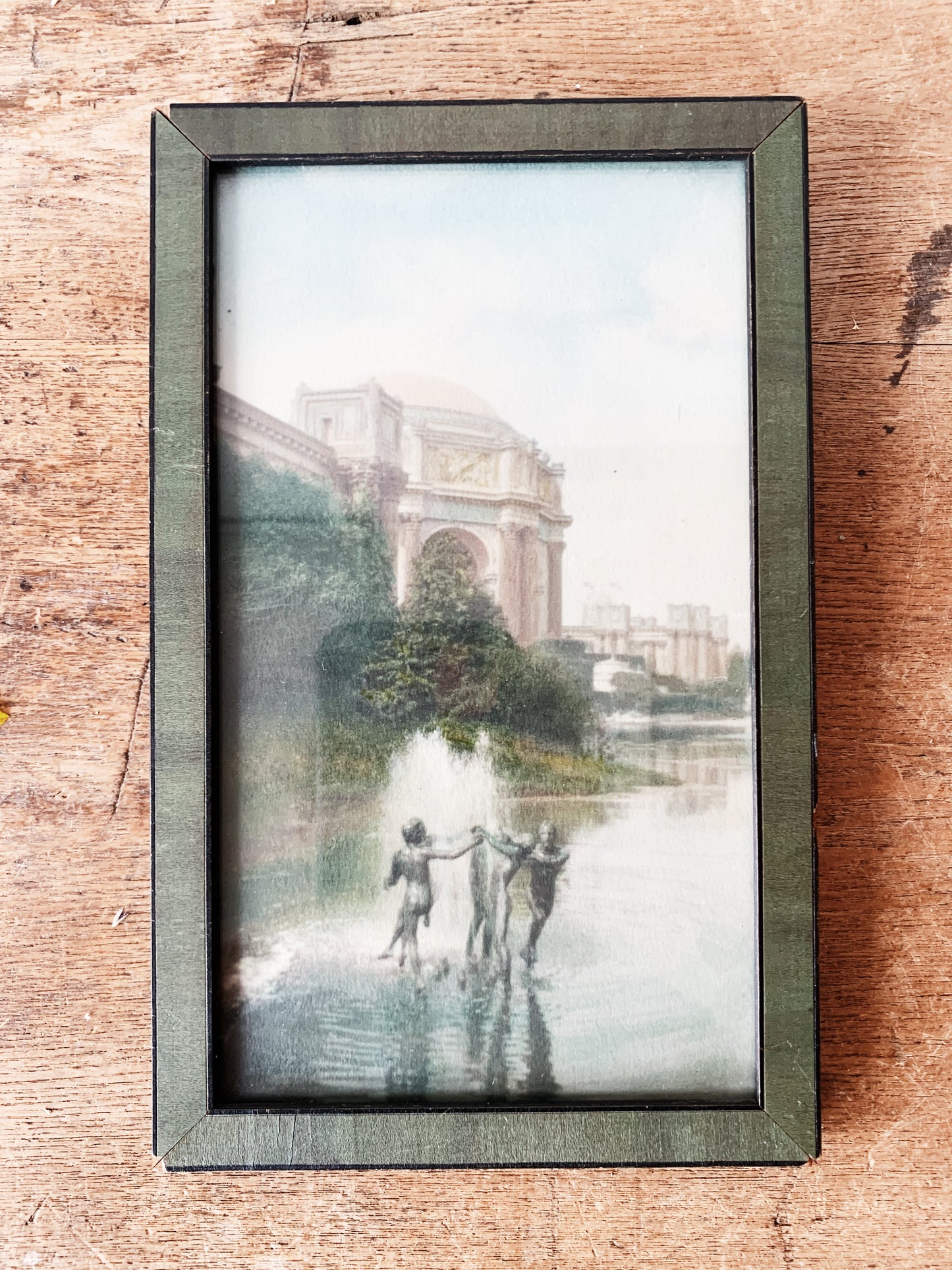 Antique Hand Colored Photo