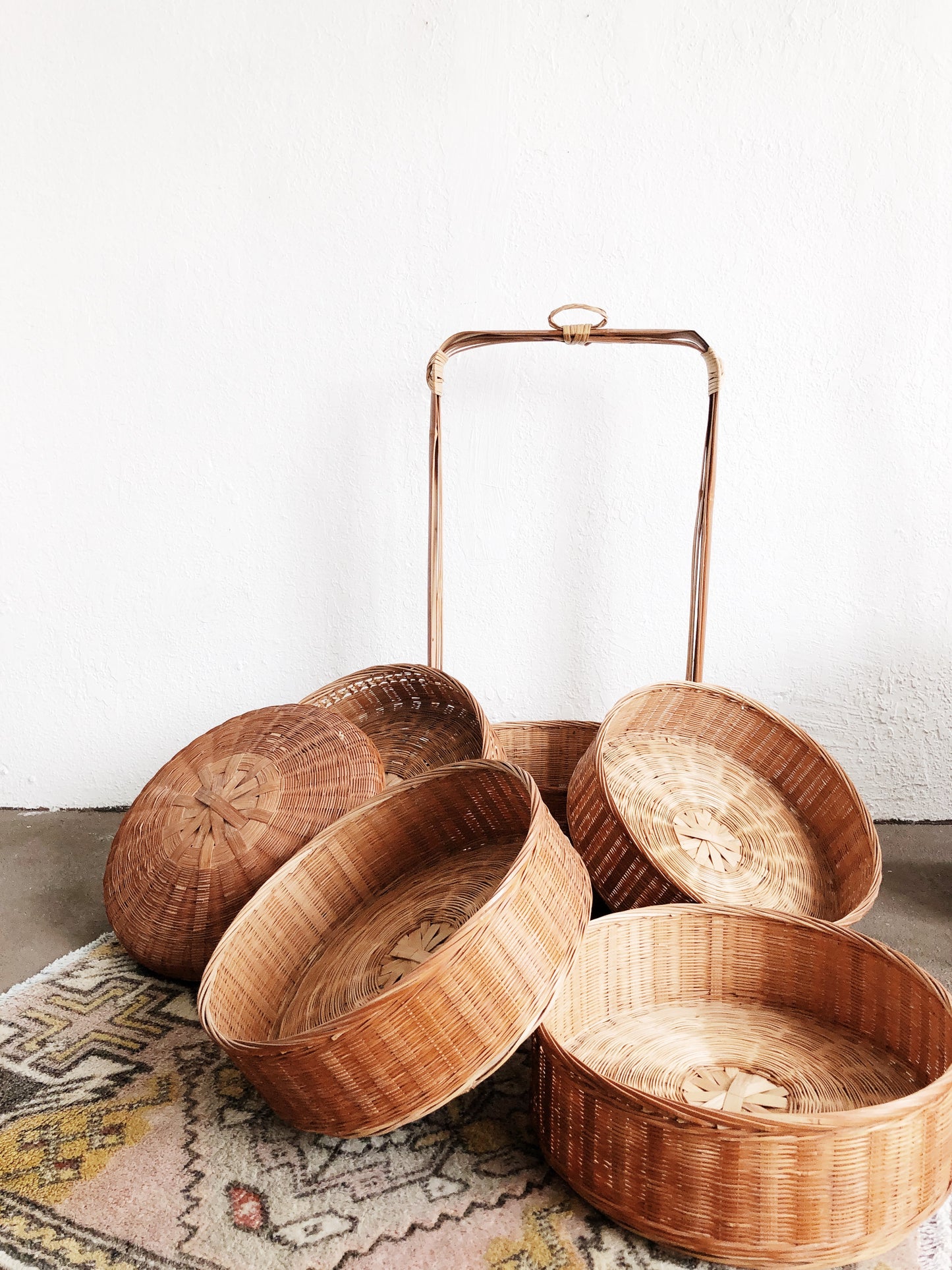 Vintage Japanese Wedding Basket
