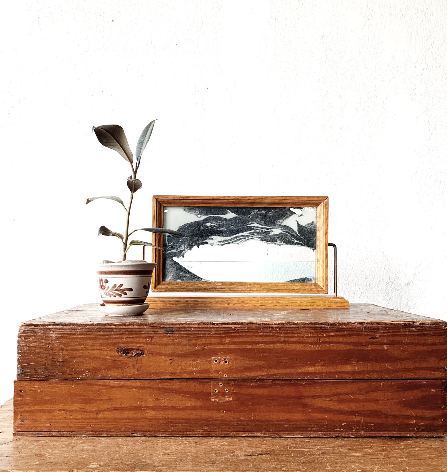 Vintage Sand Art Display