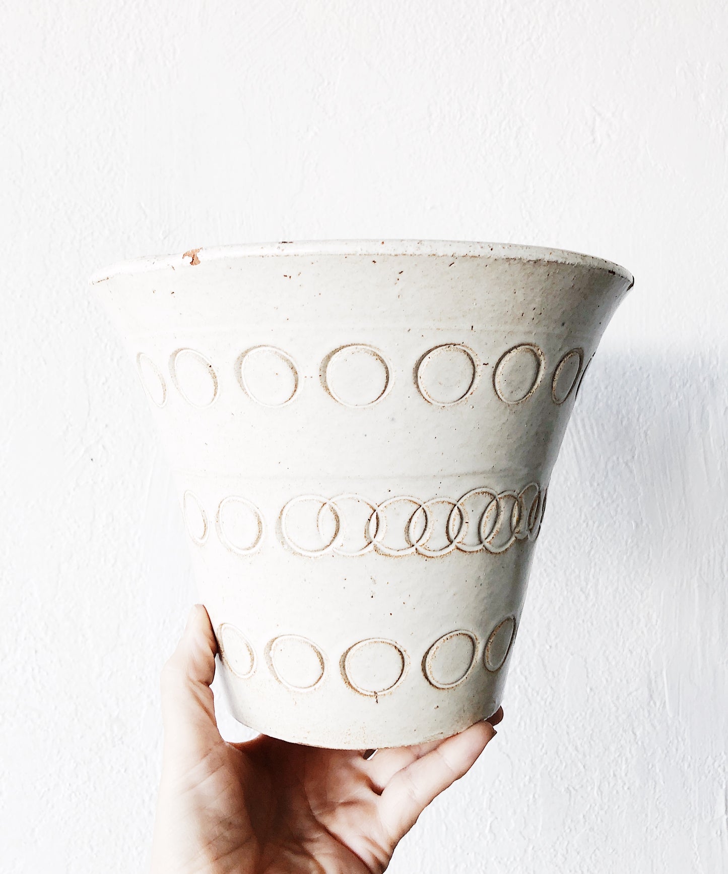 Ceramic Circle Planter