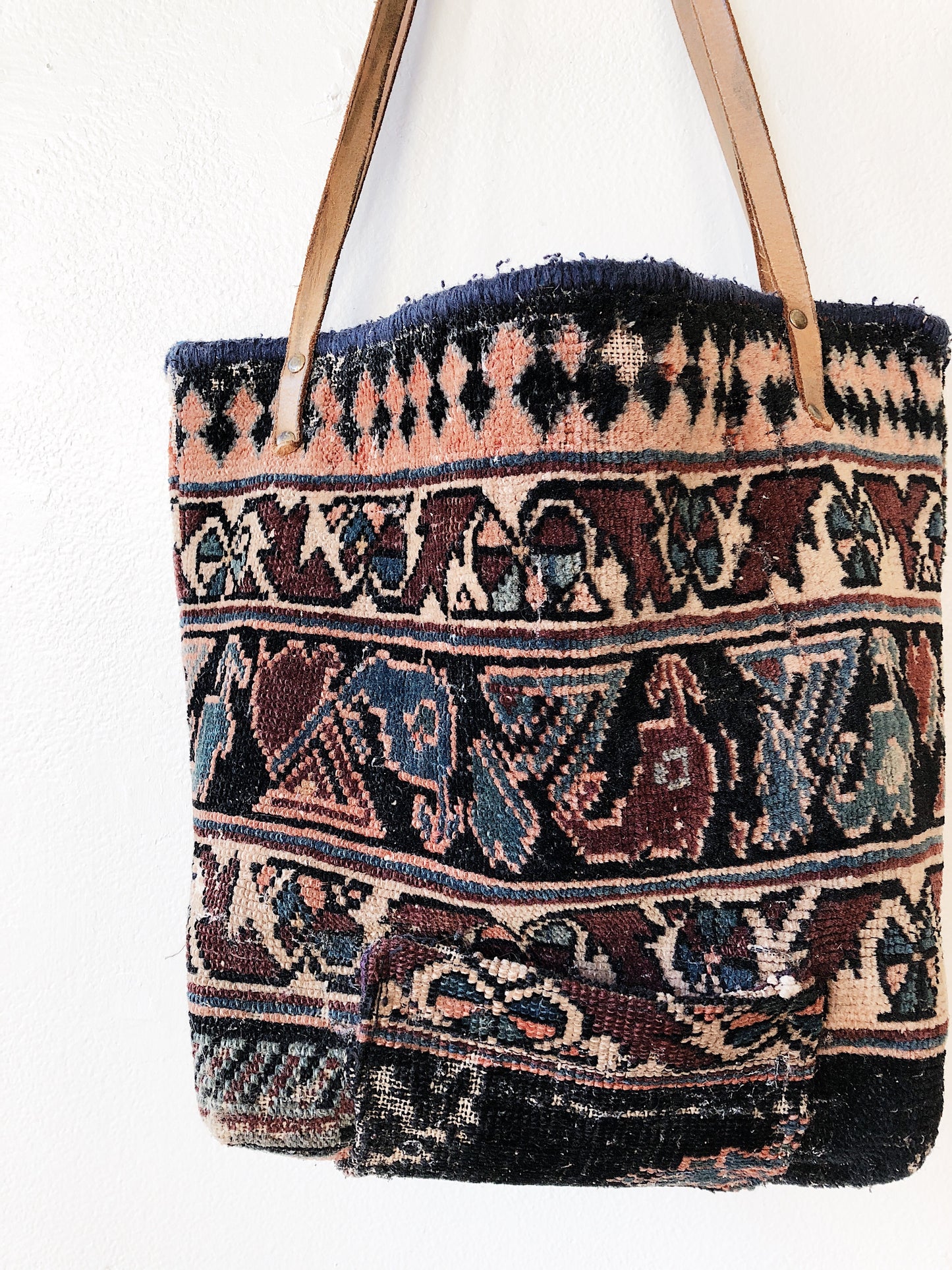 Vintage Handmade Kilim Bucket Bag