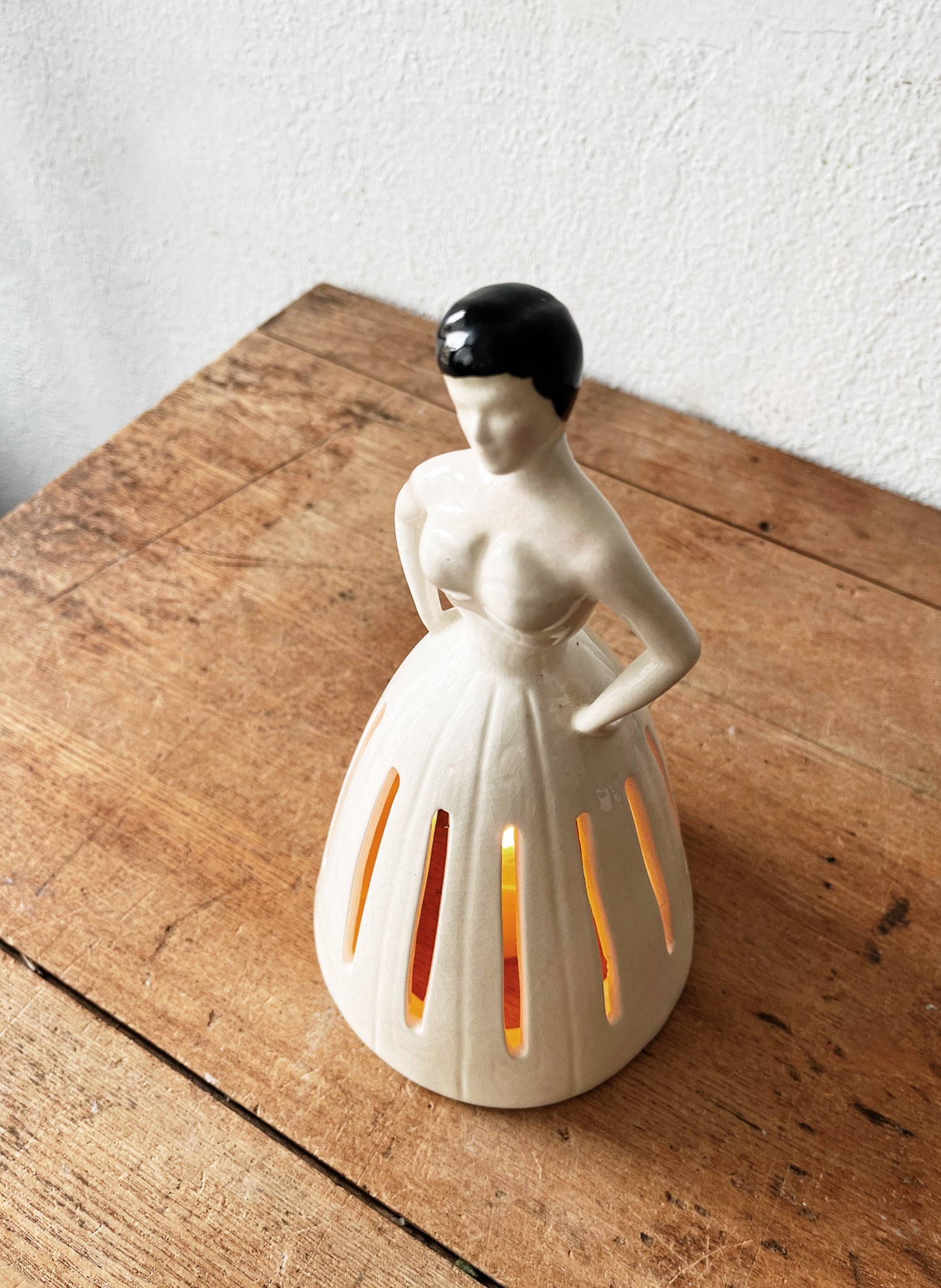 Vintage Ceramic Luminary