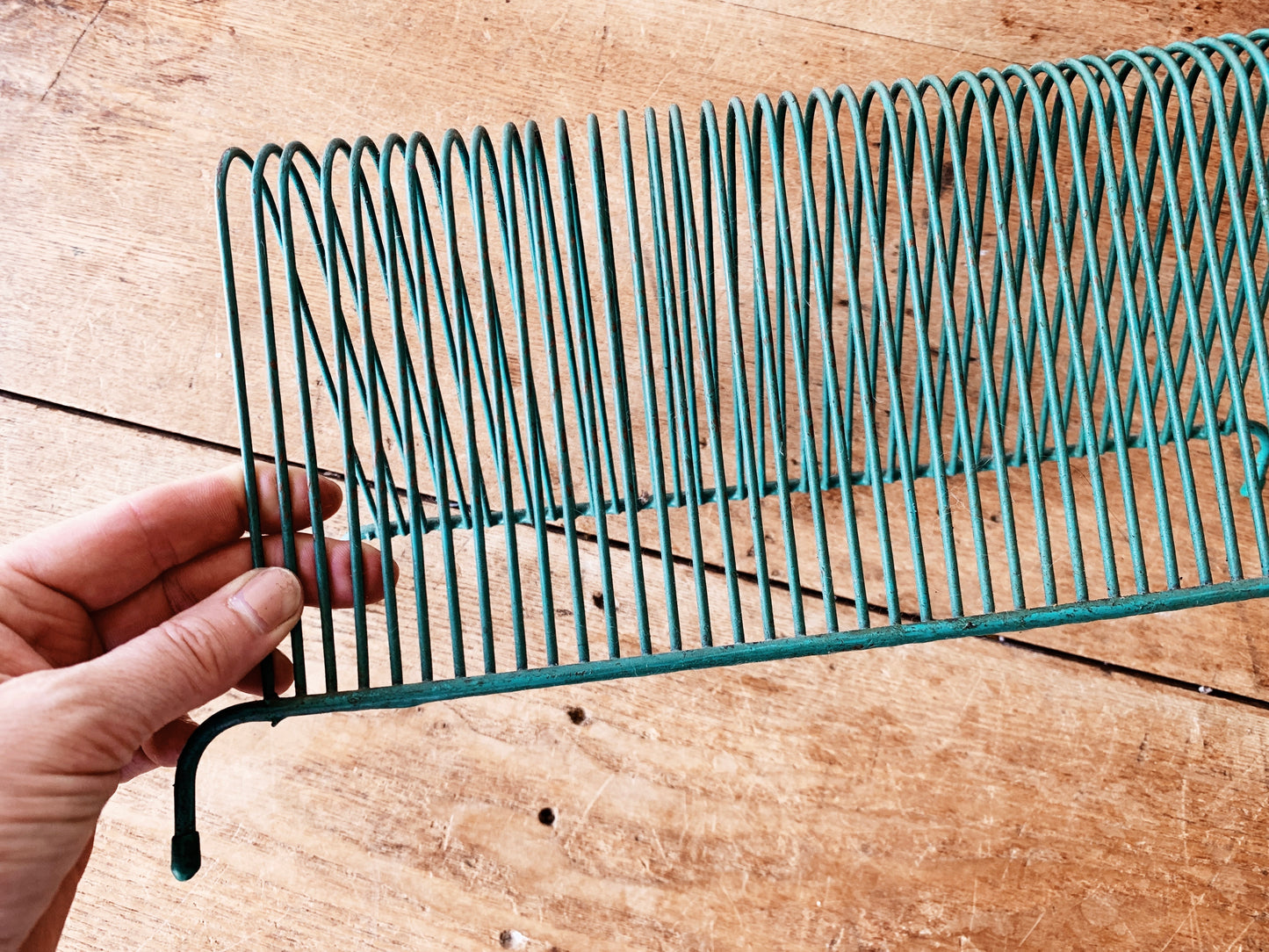 Mid Century Metal Record/File Rack