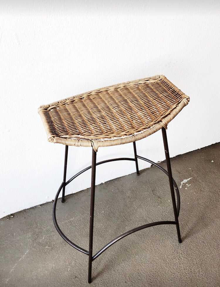 Vintage Arthur Umanoff Style Stool