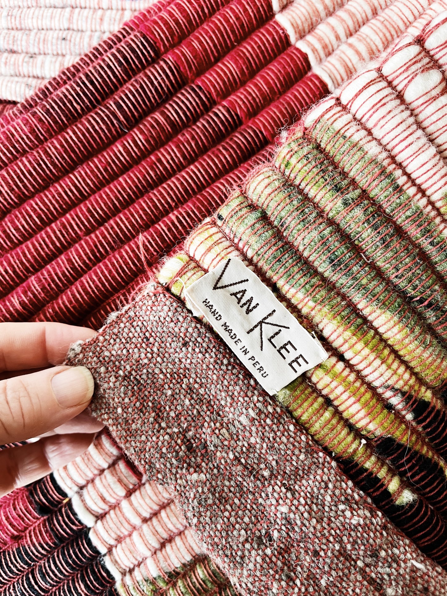 Vintage Van Klee Weaving