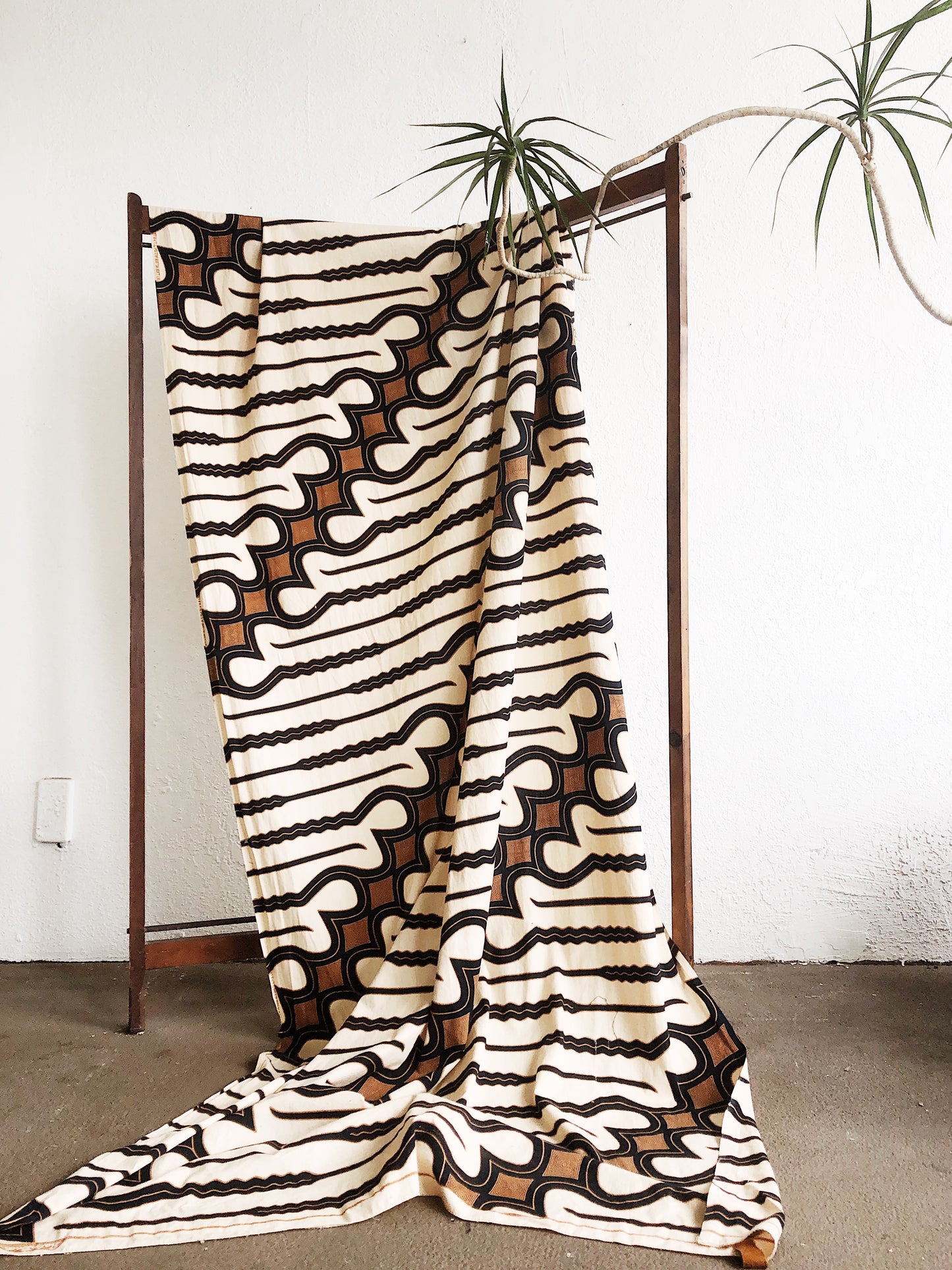 Vintage Batik Fabric Yardage