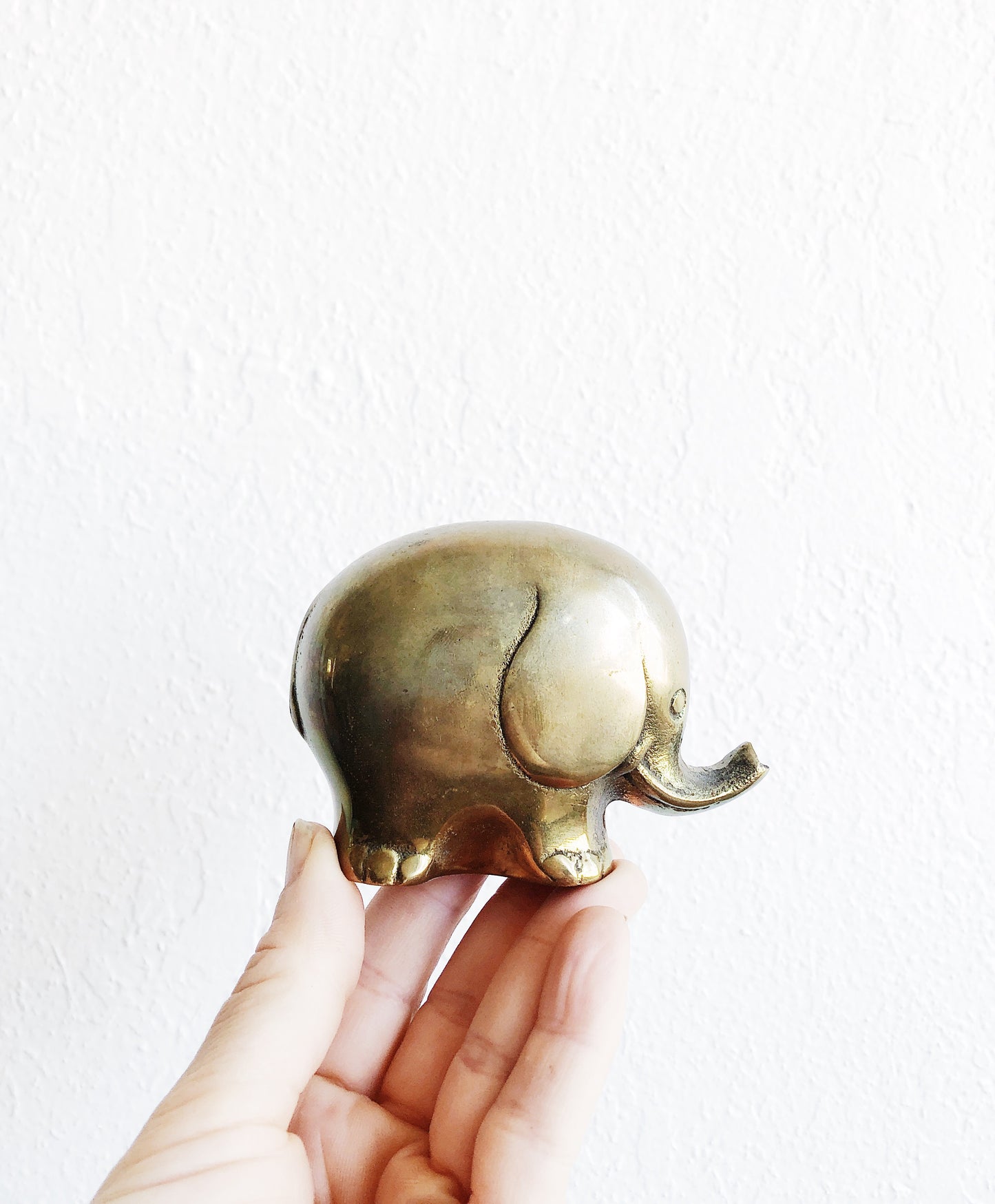 Vintage Brass Elephant