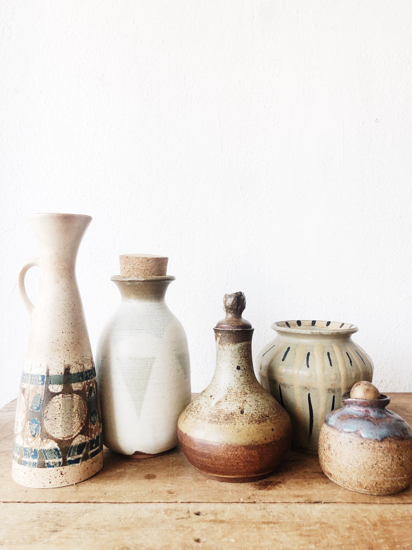 Vintage Handmade Pottery Vessel