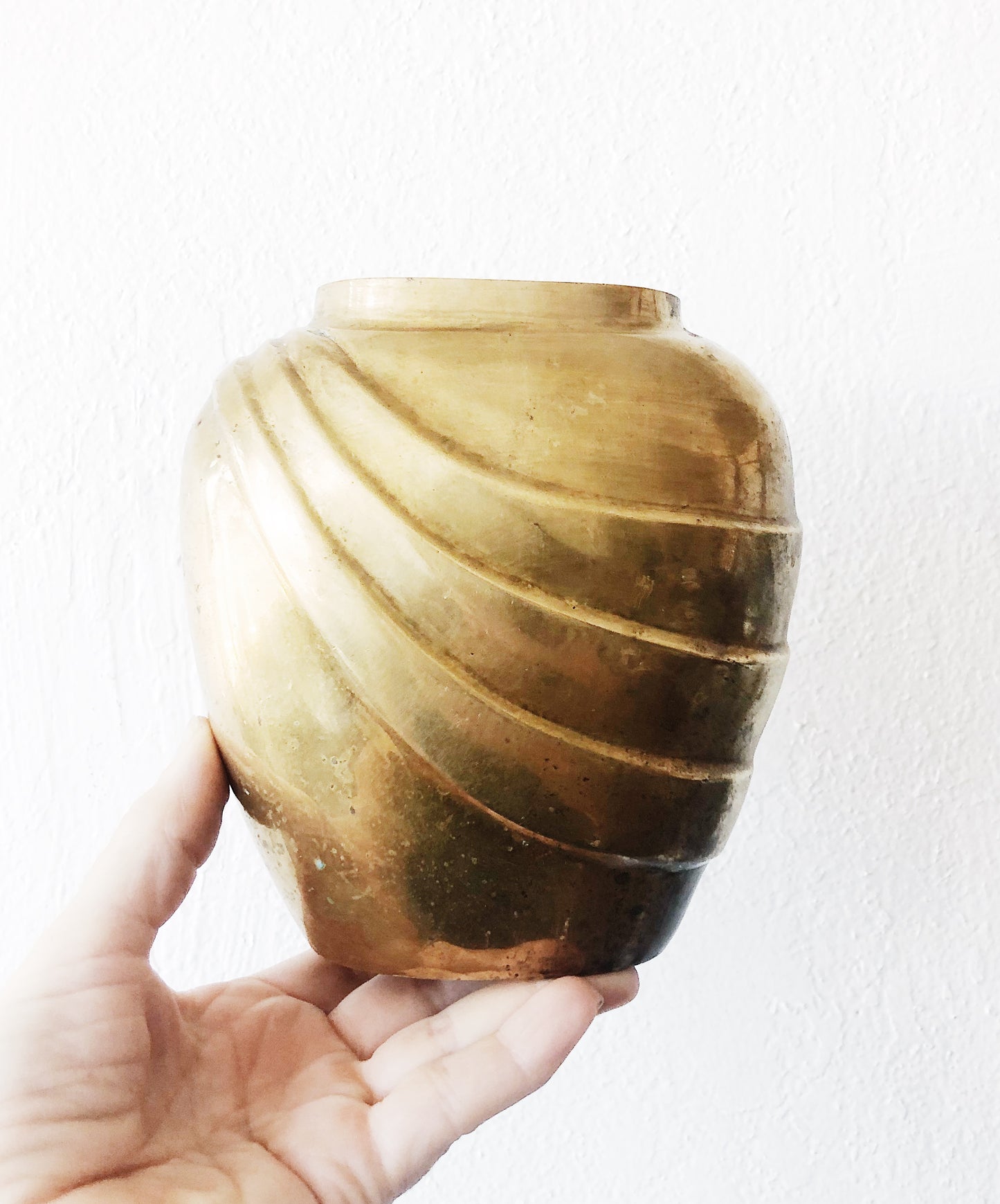 Vintage Brass Vase