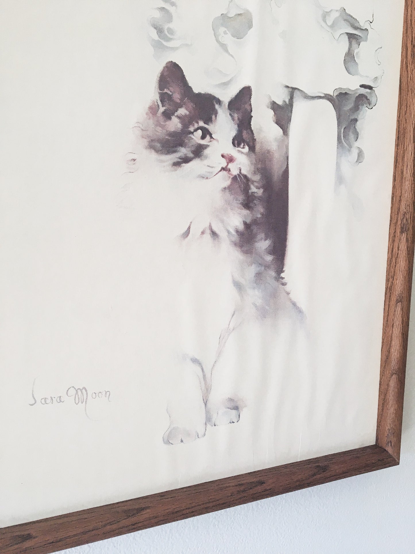 Vintage Sara Moon Print