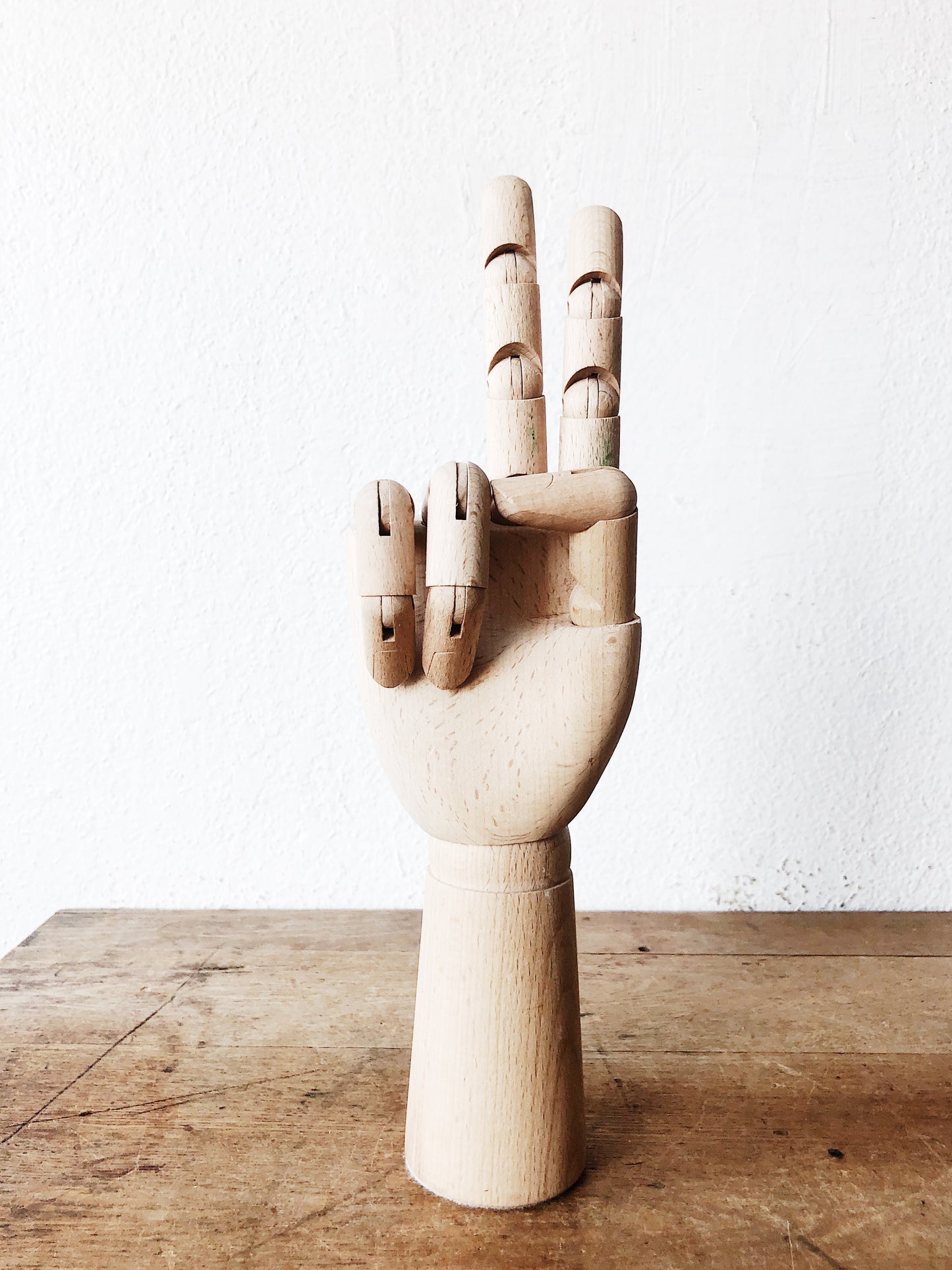 Wooden Hand Model