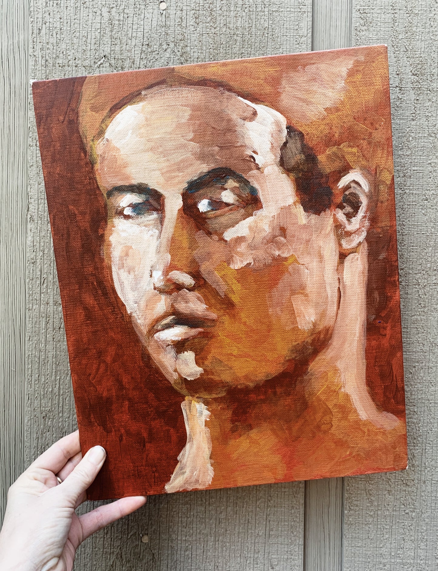 Vintage Portrait Painting