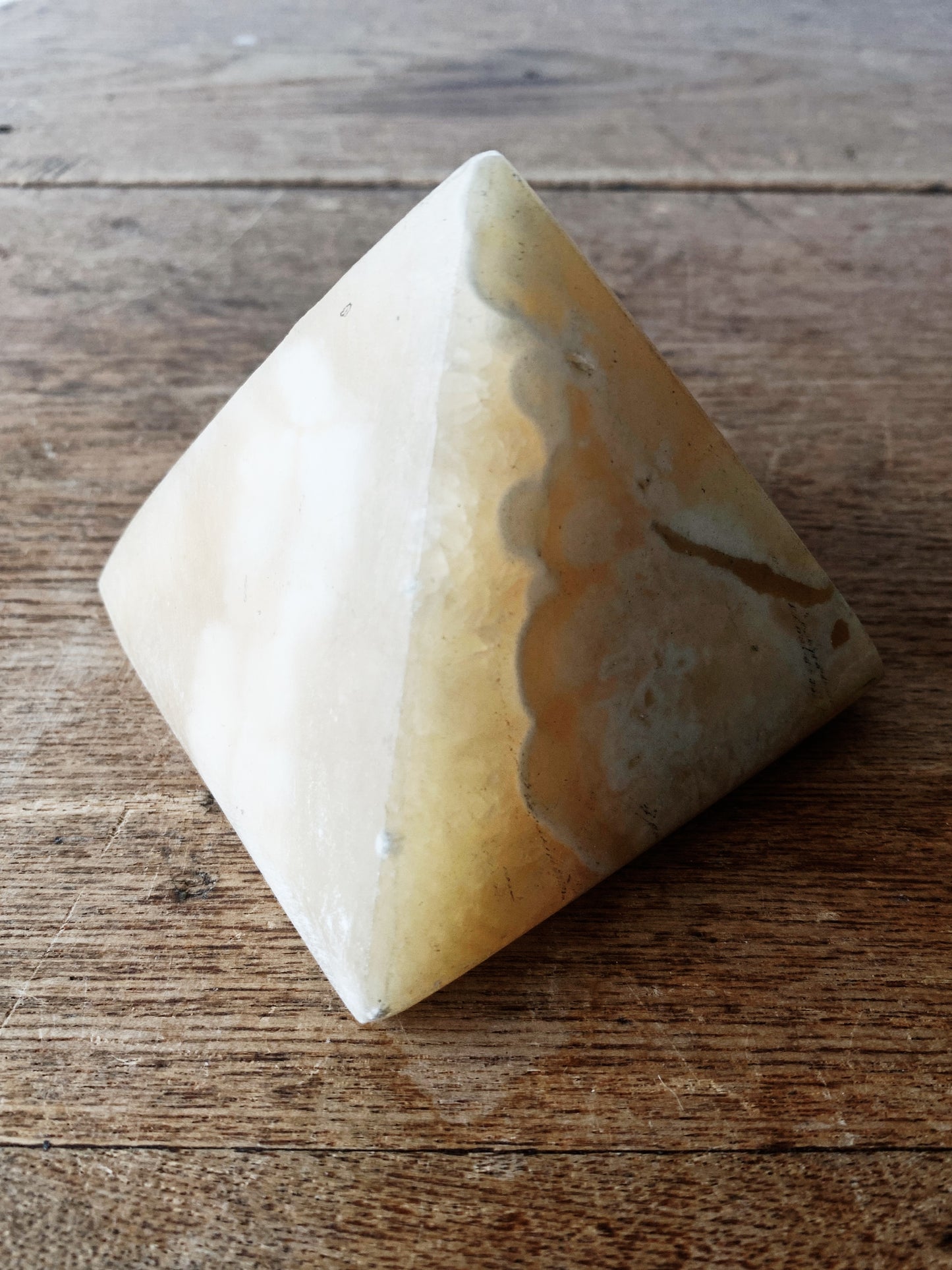 Golden Agate Pyramid