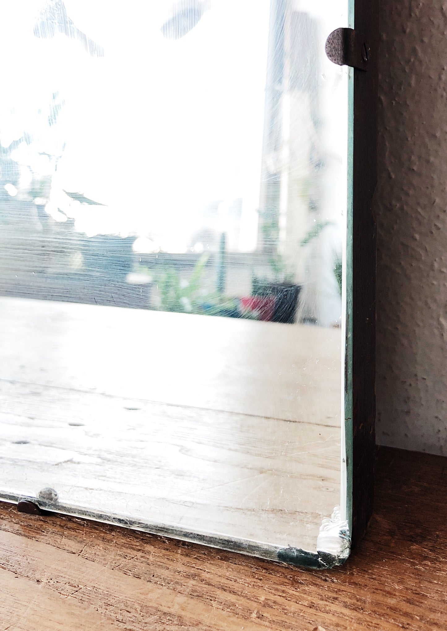 Vintage Industrial Mirror