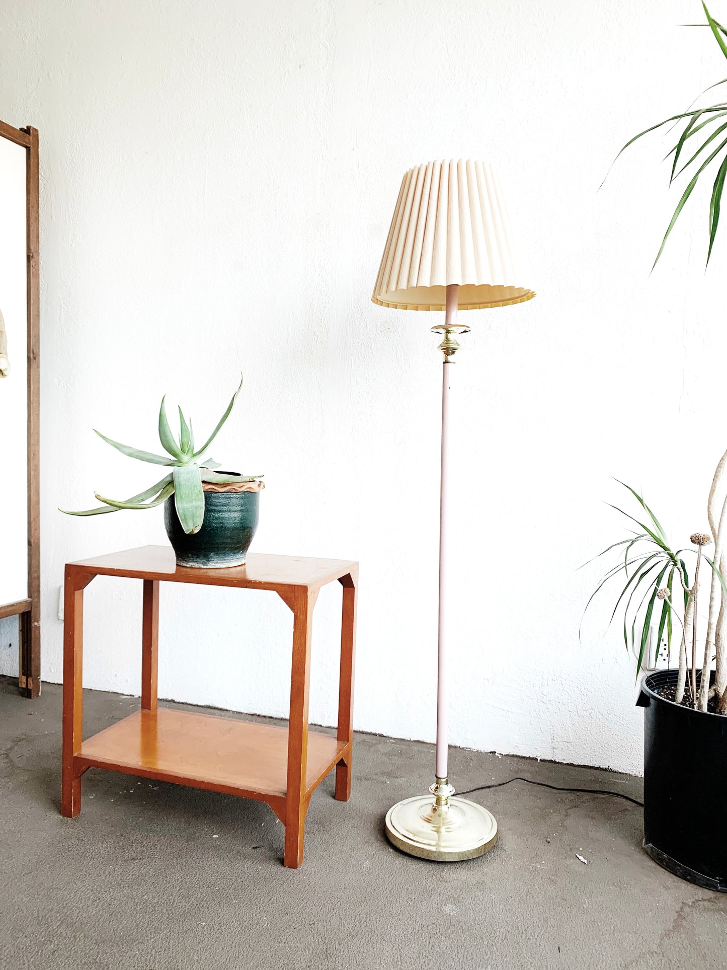 Vintage Wood Side Table