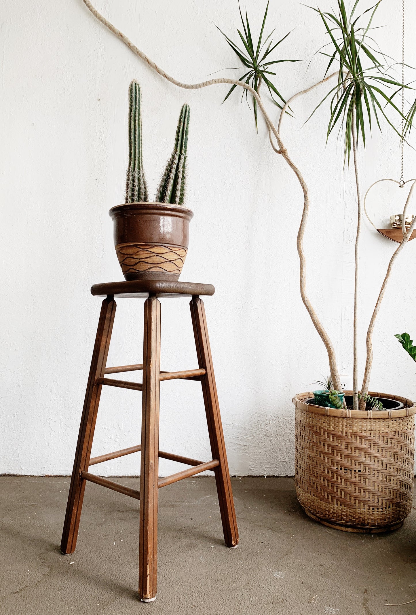Vintage Wooden Stool