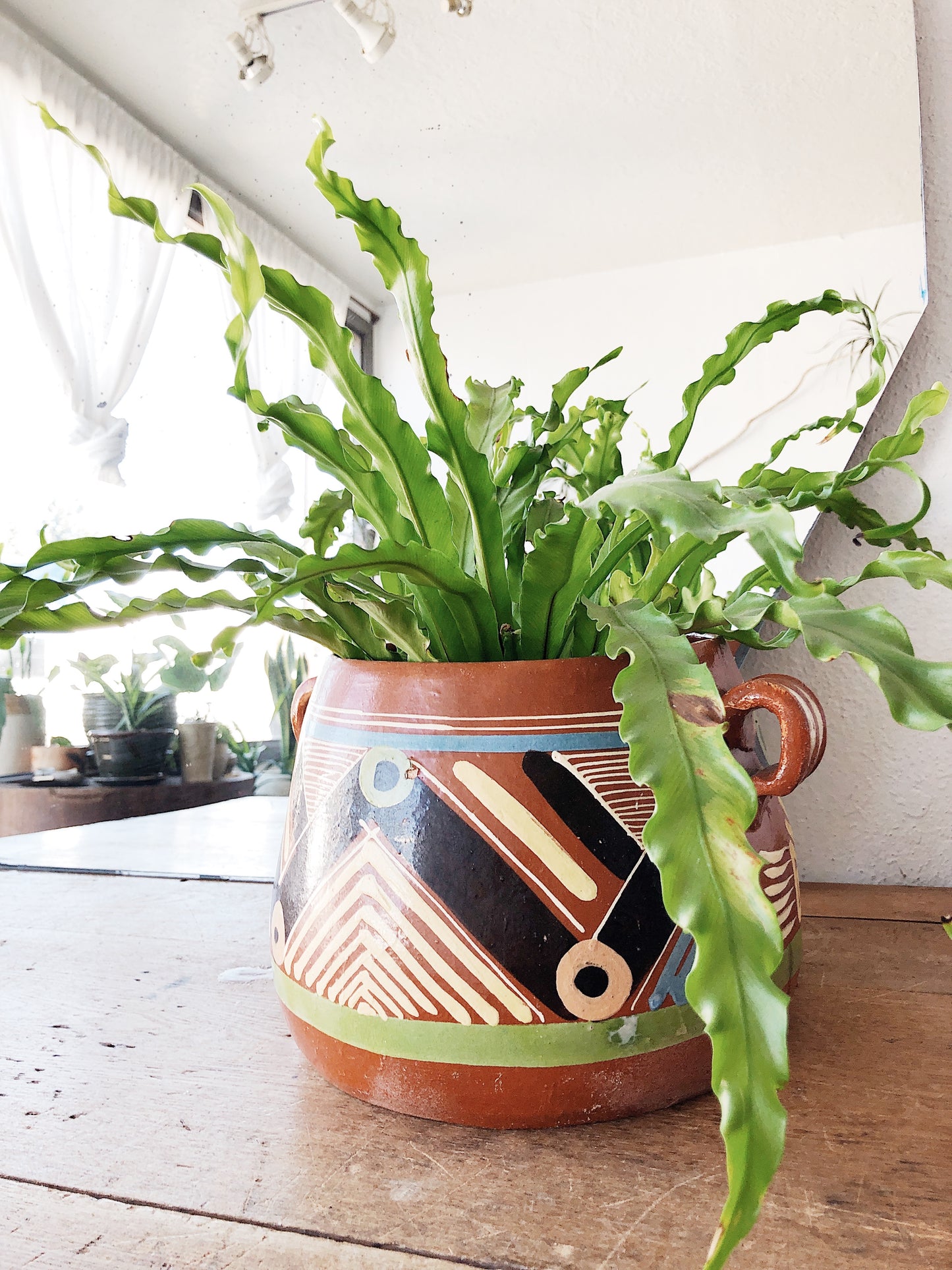 Vintage Mexican Clay Pot