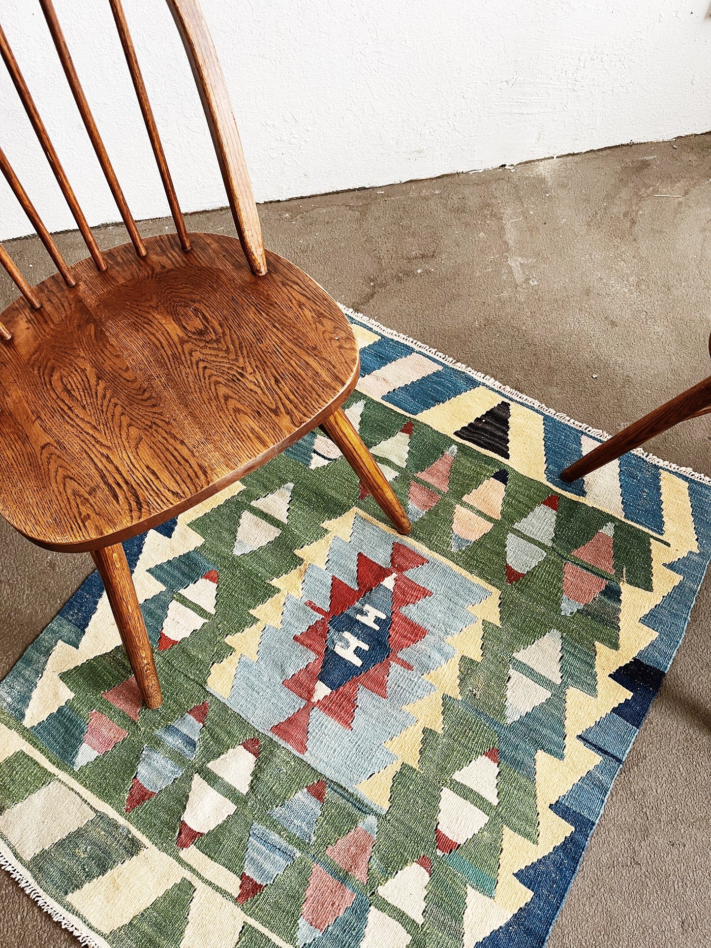 Turkish Wool Kilim Rug