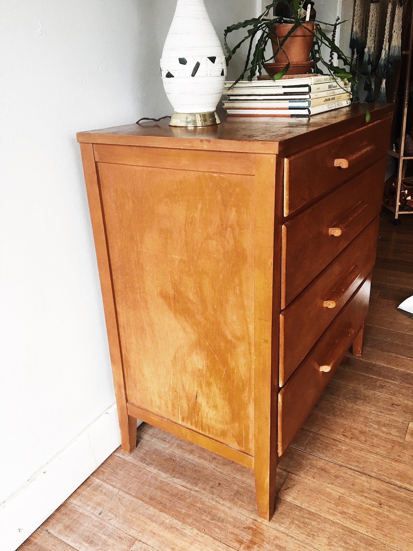 Vintage Wood Dresser