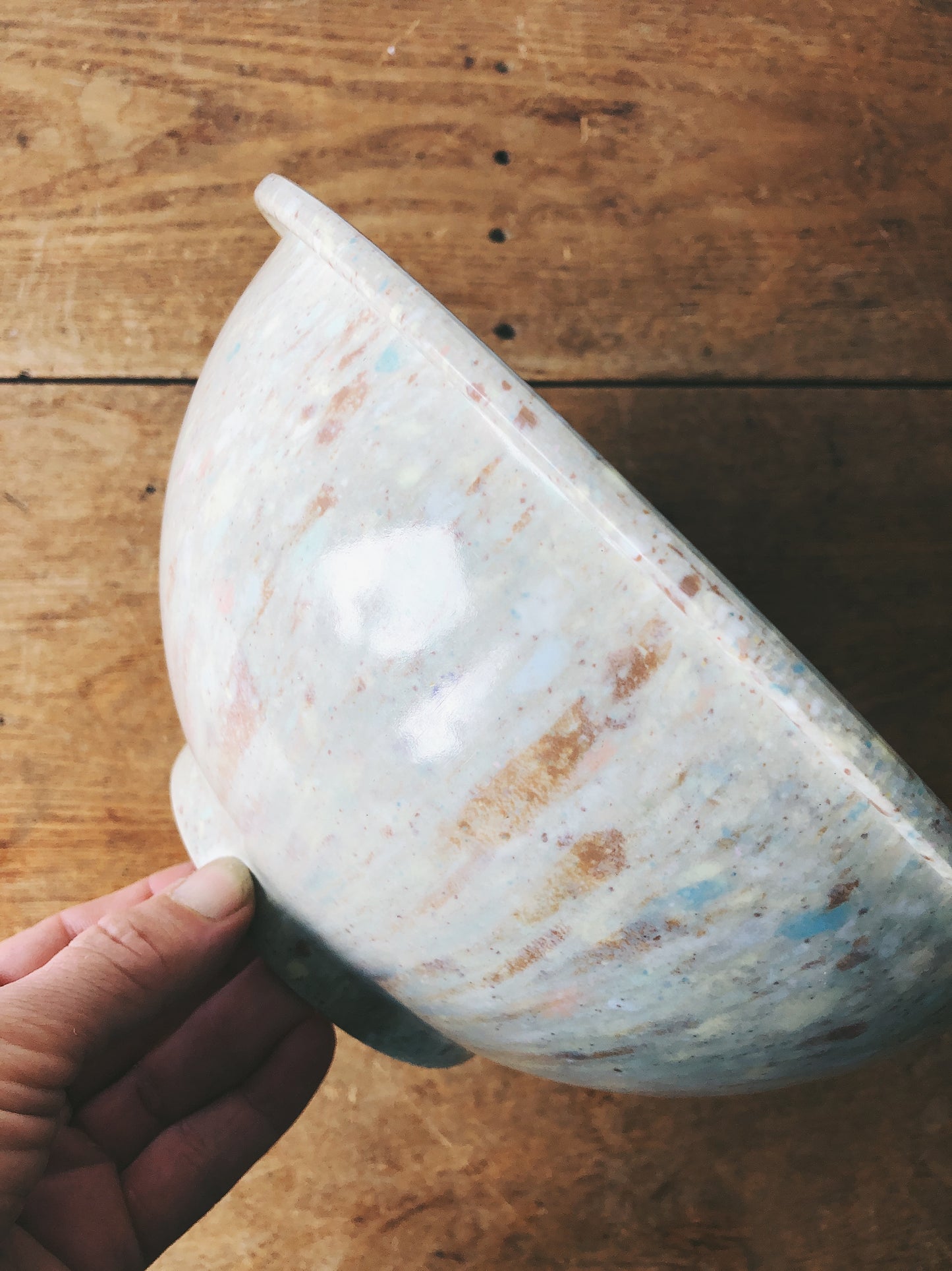 Vintage Texas Ware Splatter Bowl