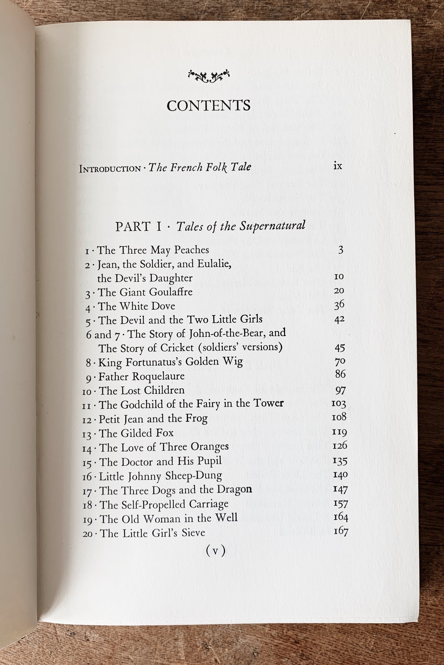 French Folk Tales Vintage Book