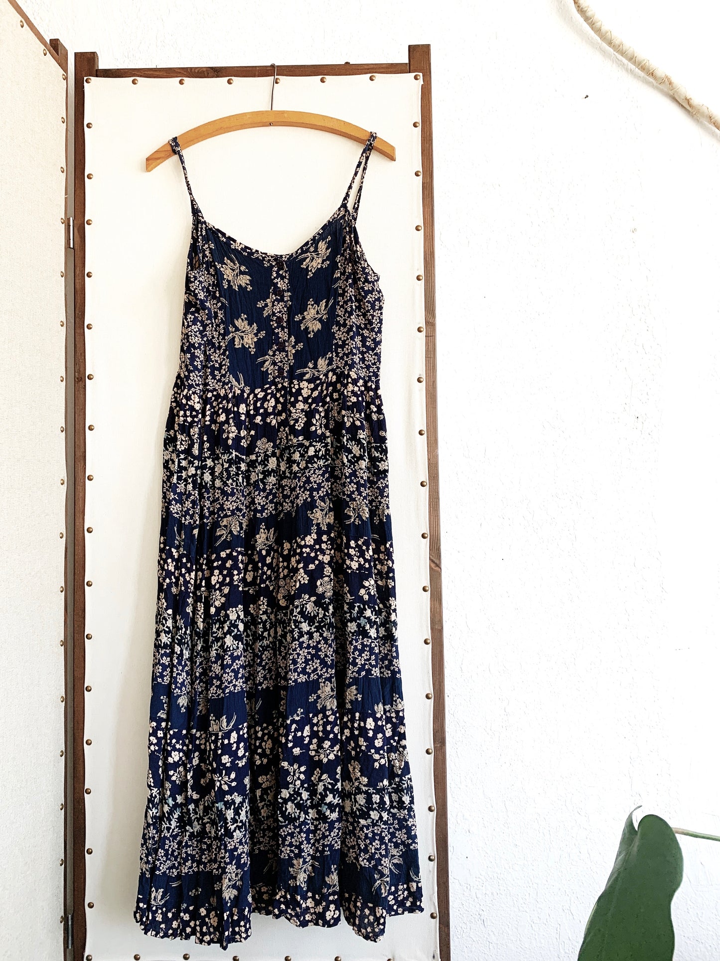 Vintage Rayon Floral Summer Dress