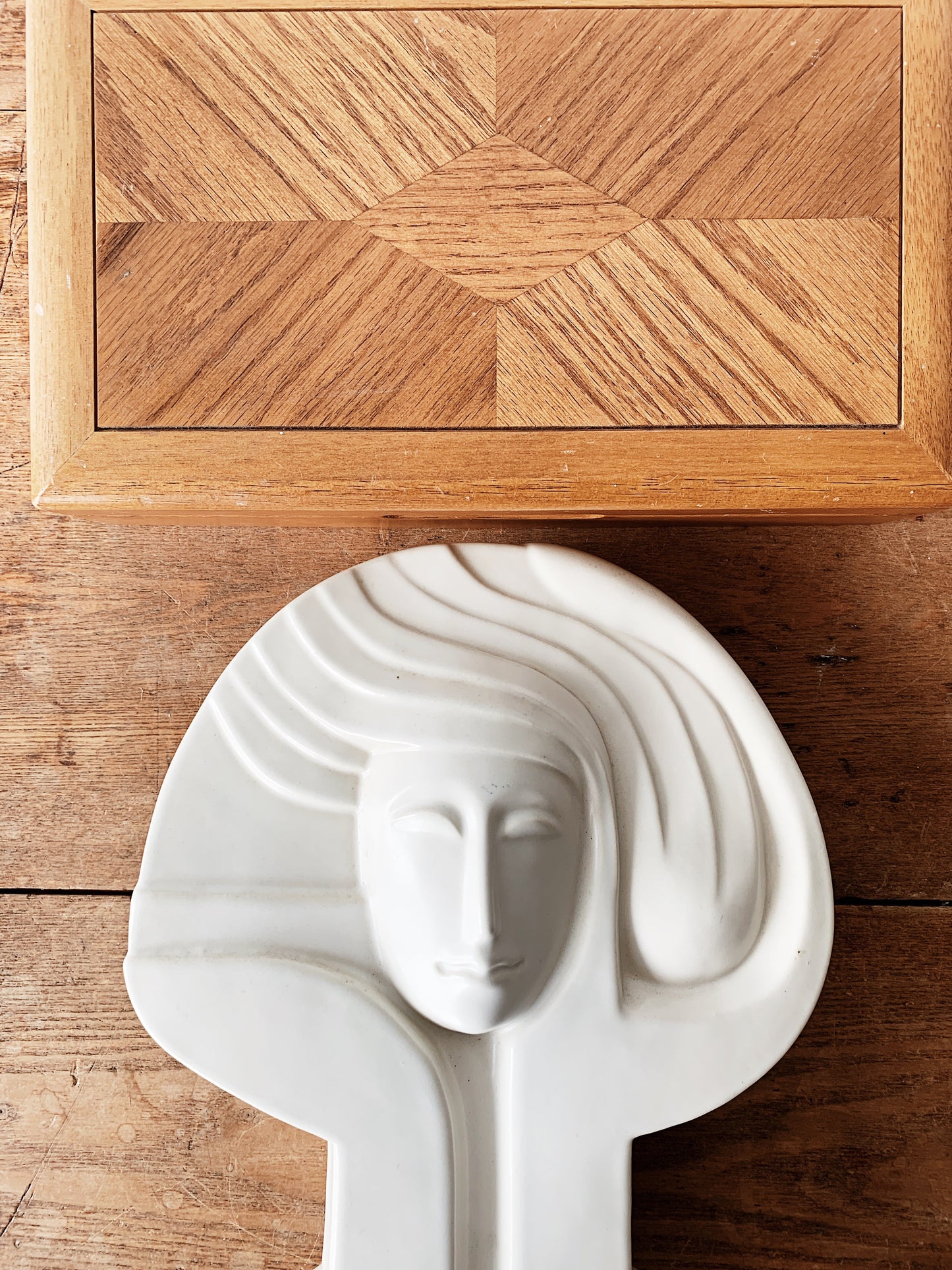 Vintage Wood Jewelry Box